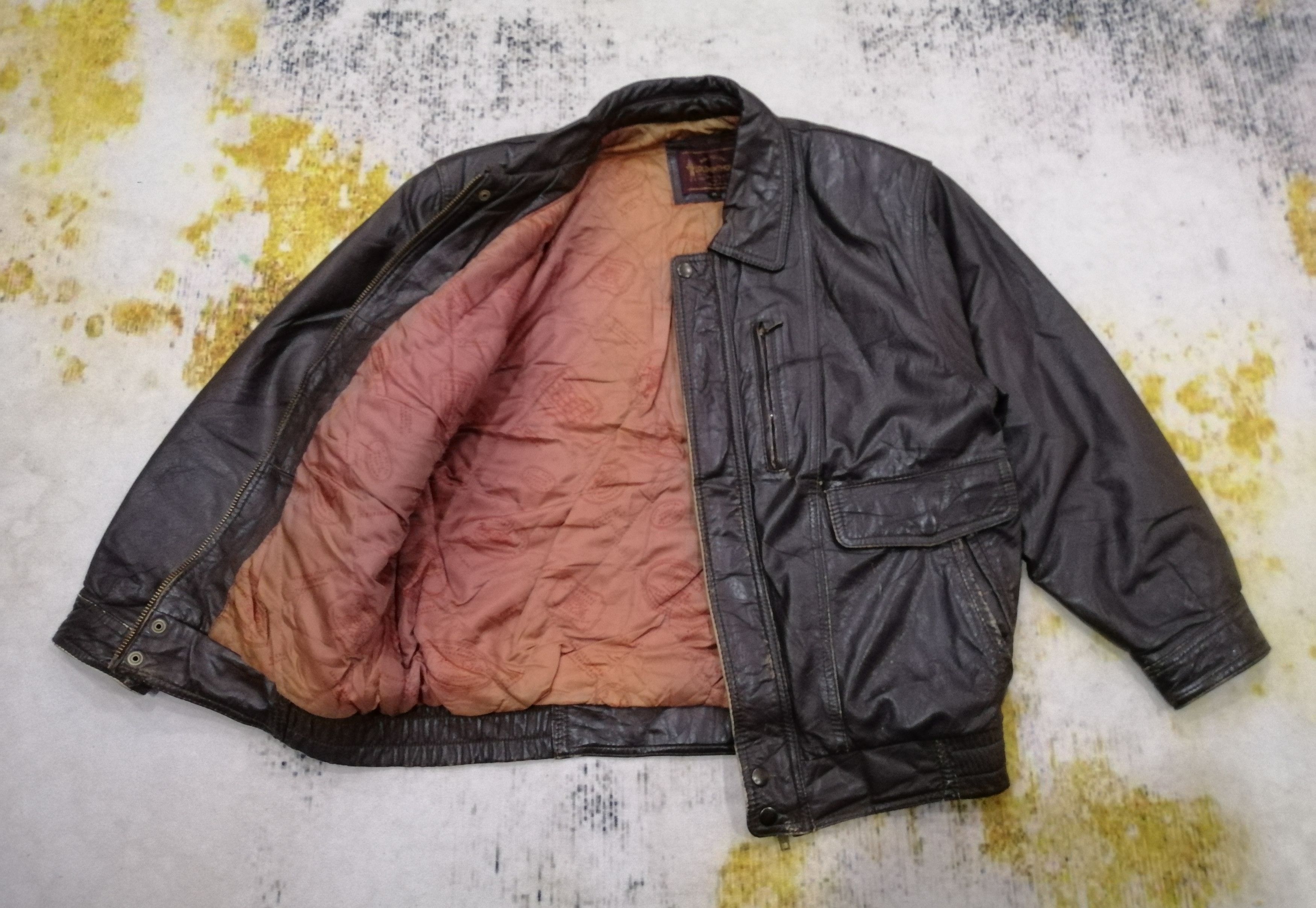 Vintage Vintage Lold Anthony Leather Faded Jacket Size US M / EU 48-50 / 2 - 13 Thumbnail