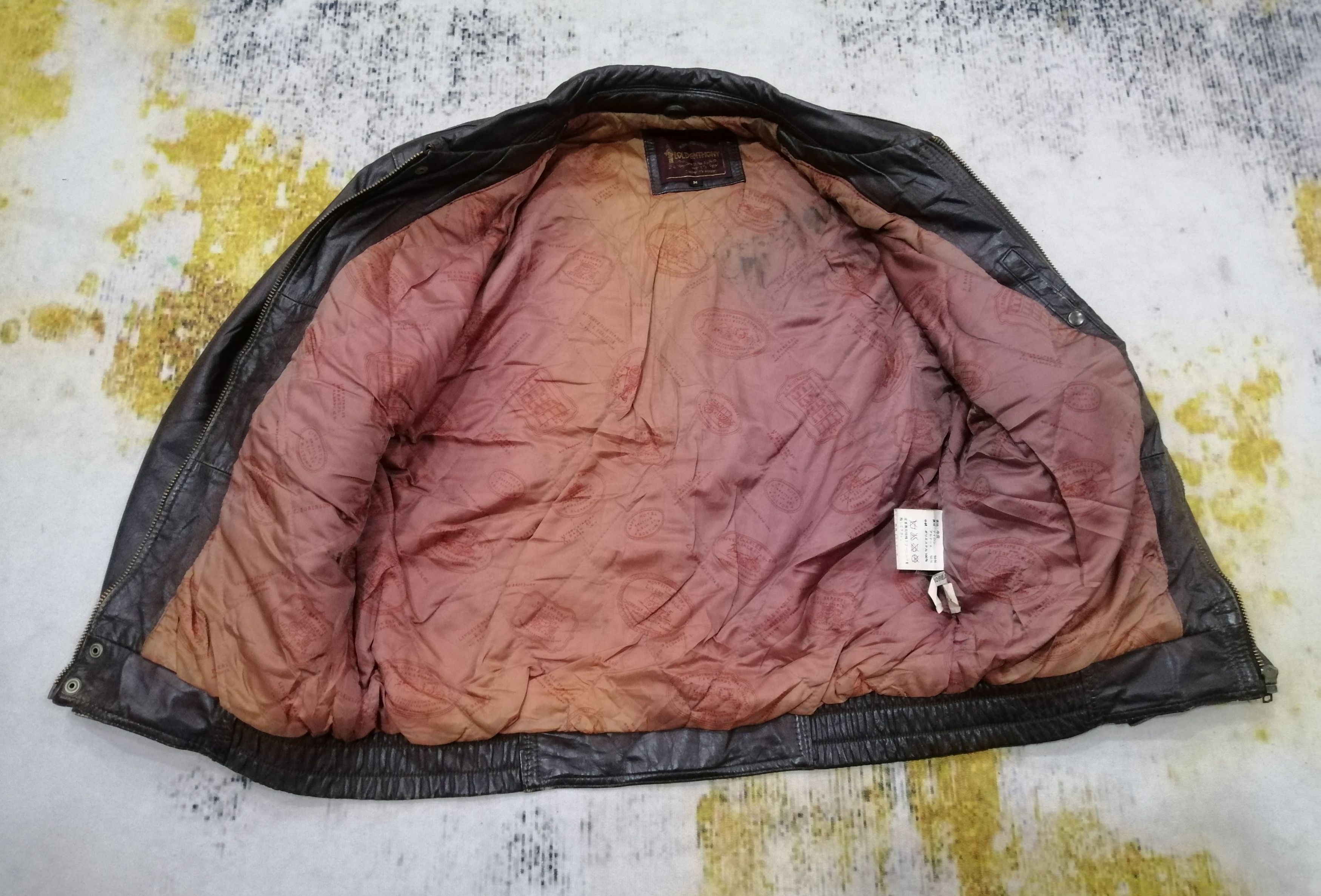 Vintage Vintage Lold Anthony Leather Faded Jacket Size US M / EU 48-50 / 2 - 14 Thumbnail