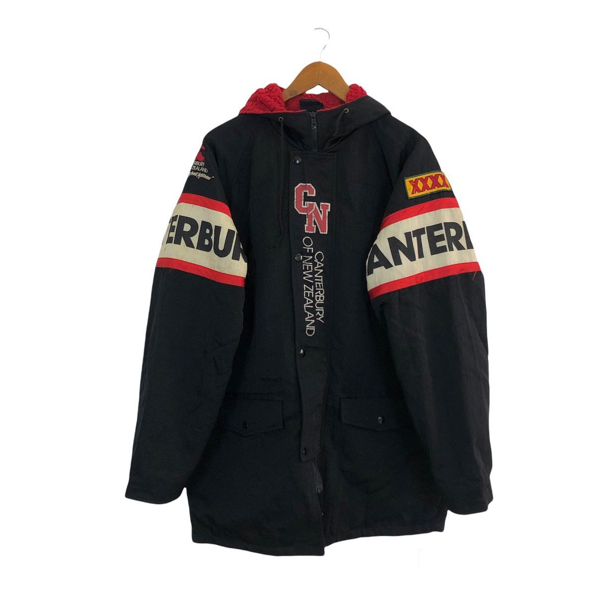 Japanese Brand VINTAGE CANTERBURY OF NEW ZEALAND COACH JACKET HOODIE Size US L / EU 52-54 / 3 - 1 Thumbnail