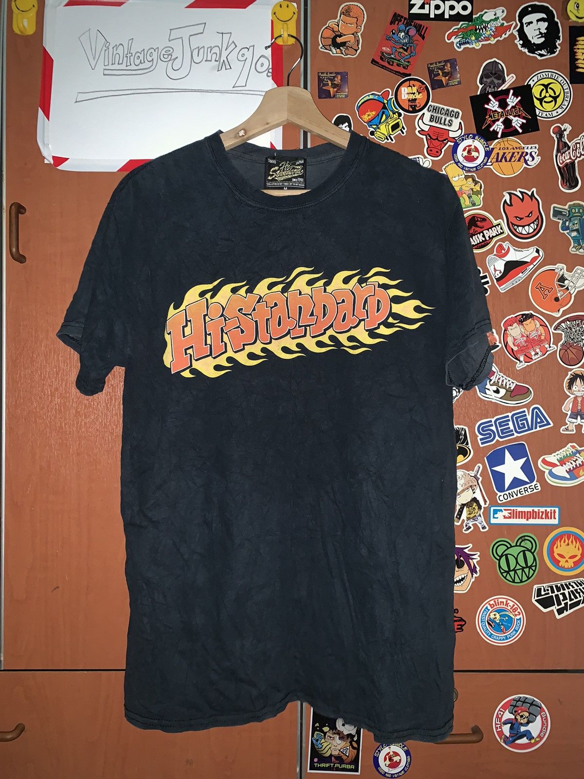 Band Tees × Japanese Brand × Vintage Vintage HI-STANDARD Japan PUNK BAND T-shirt Size US M / EU 48-50 / 2 - 1 Thumbnail