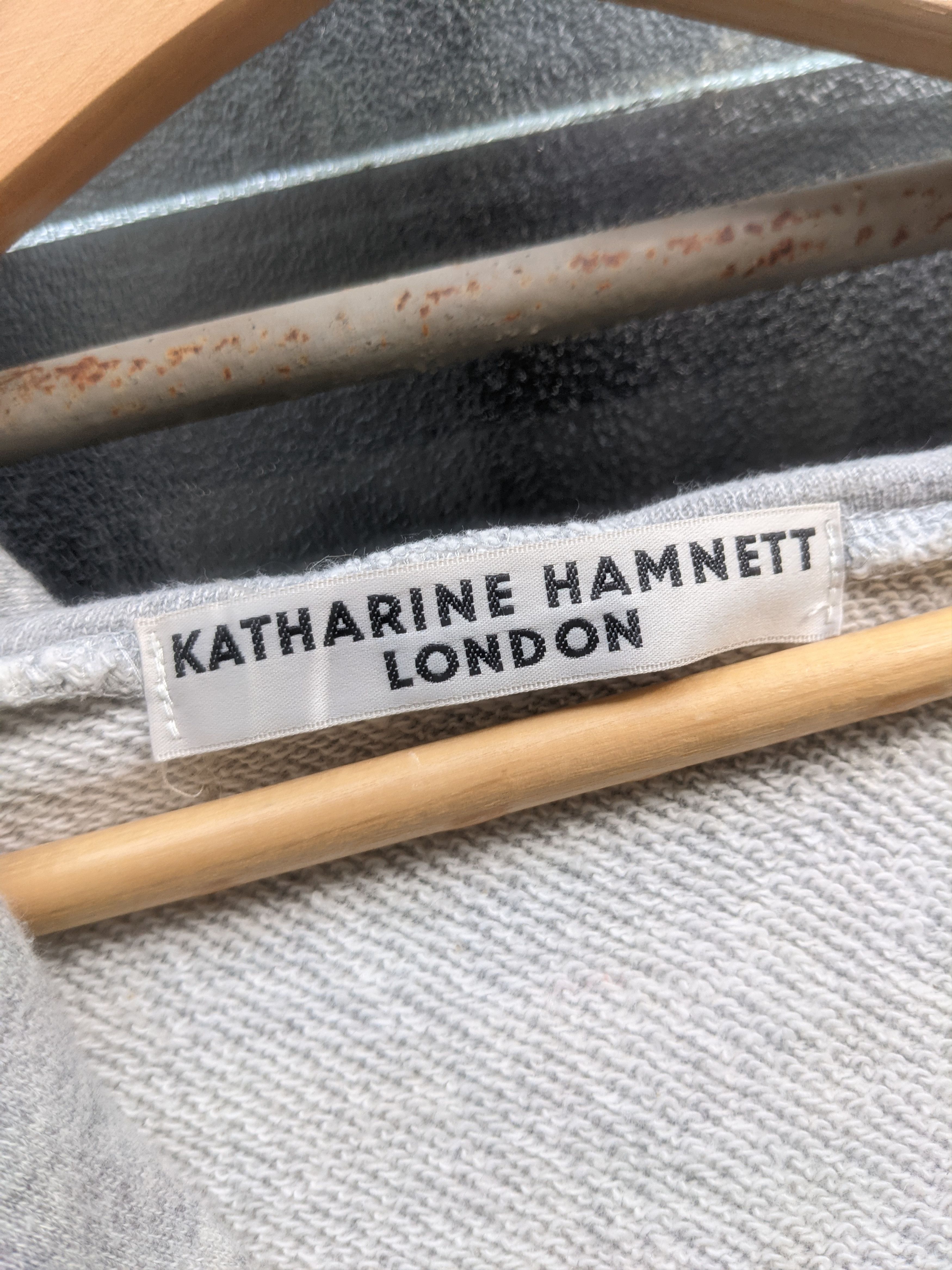 Designer × Katharine Hamnett London Vintage Katharine Hamnett London Cardigan Size L / US 10 / IT 46 - 6 Thumbnail