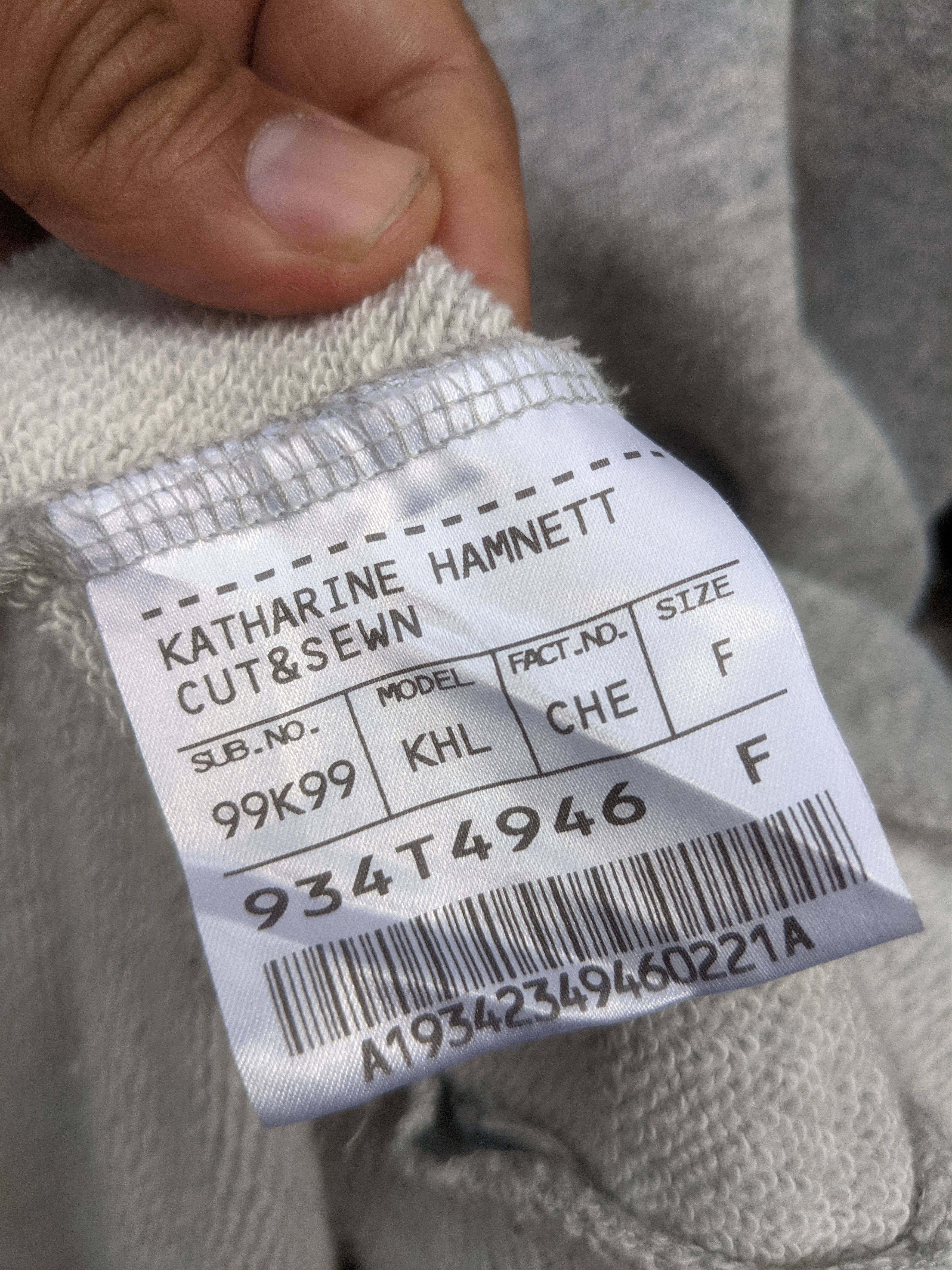 Designer × Katharine Hamnett London Vintage Katharine Hamnett London Cardigan Size L / US 10 / IT 46 - 7 Thumbnail