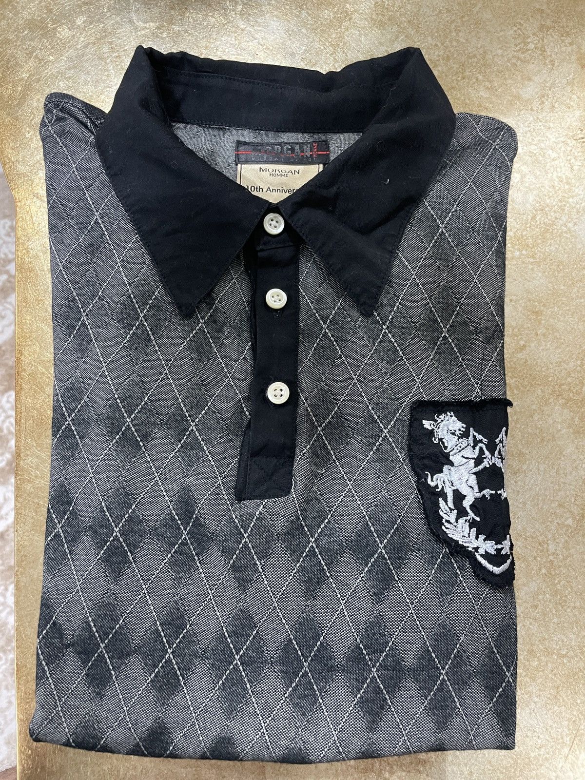 Morgan Homme Morgan Homme 10th Anniversary collection patches abstract Size US M / EU 48-50 / 2 - 2 Thumbnail