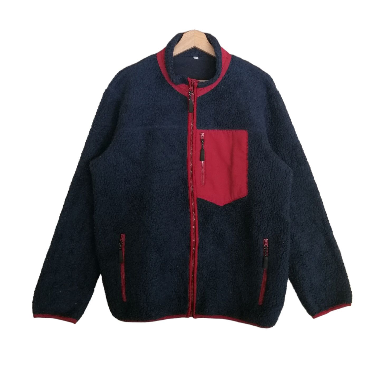 Japanese Brand Vintage Japanese Brand Topvalu Fleece Jacket Size US M / EU 48-50 / 2 - 2 Thumbnail