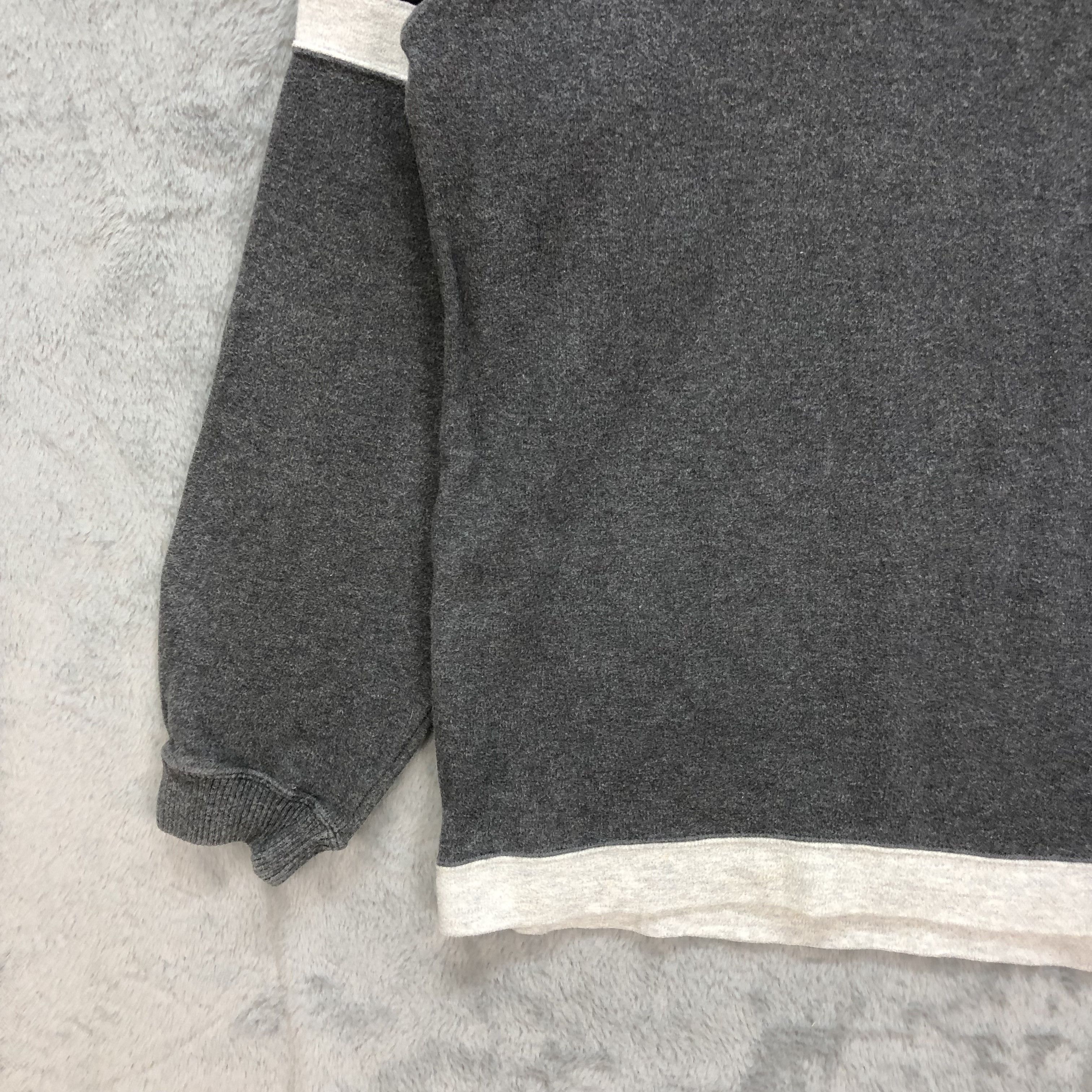 Ellesse Vintage Ellesse Half Zip Turtle Neck Gray Sweater #6175-52 Size US M / EU 48-50 / 2 - 5 Thumbnail