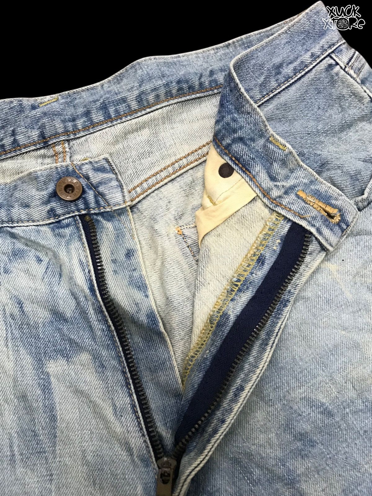 Edwin × Japanese Brand Vintage EDWIN Lot 505 Selvage Design 36 Size US 36 / EU 52 - 12 Thumbnail
