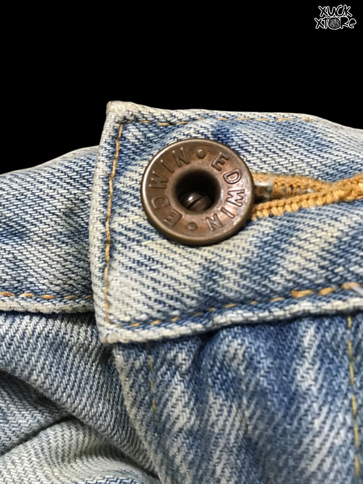 Edwin × Japanese Brand Vintage EDWIN Lot 505 Selvage Design 36 Size US 36 / EU 52 - 10 Thumbnail