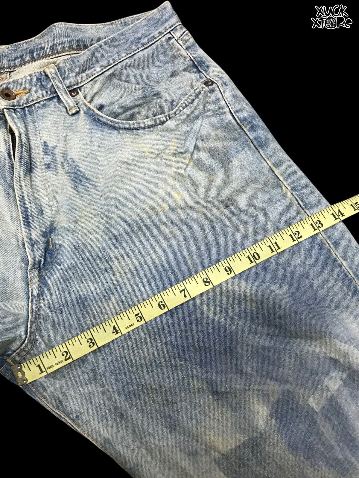 Edwin × Japanese Brand Vintage EDWIN Lot 505 Selvage Design 36 Size US 36 / EU 52 - 18 Thumbnail