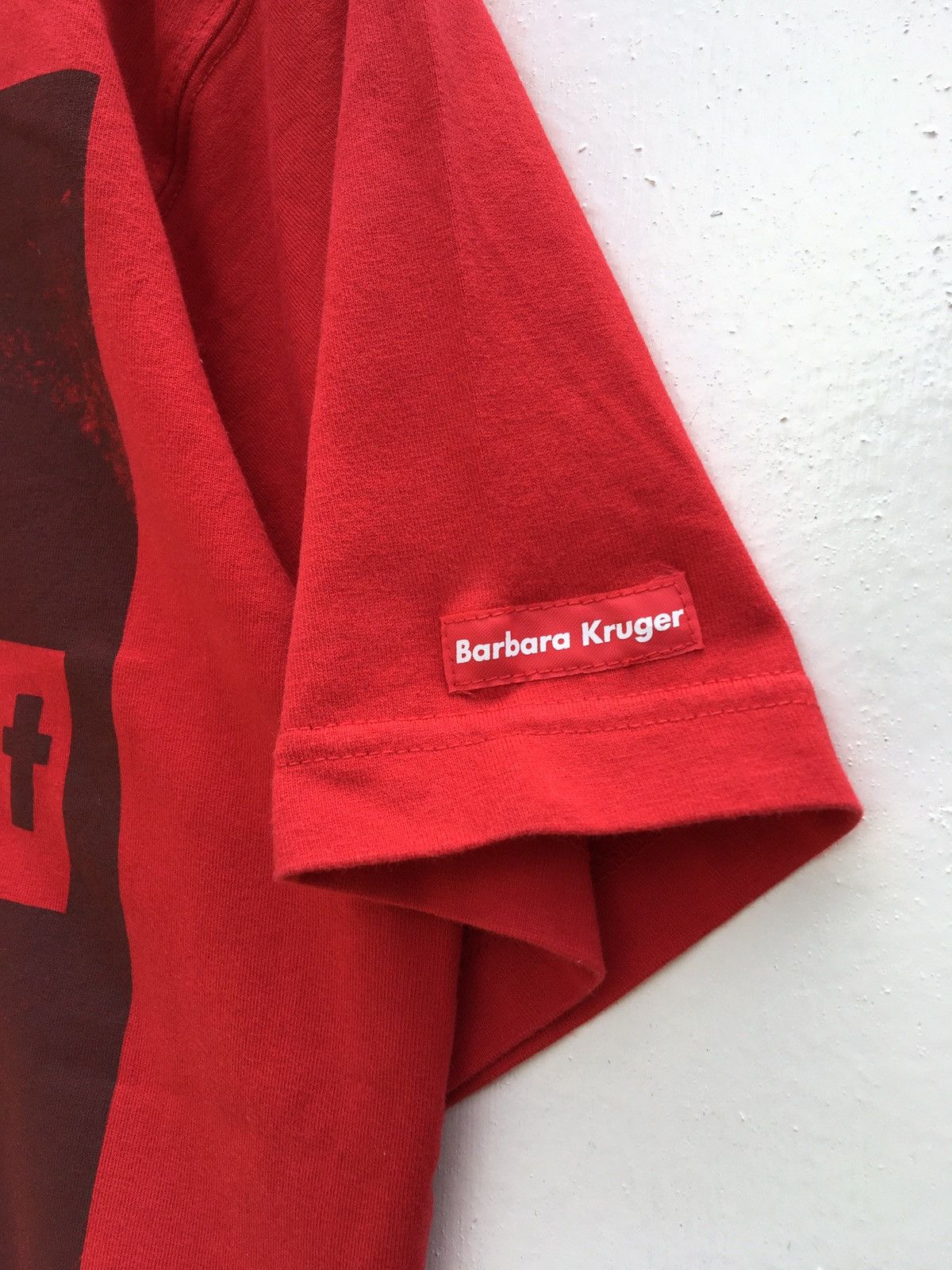 Barbara Kruger Barbara Kruger ‘Your comforts is my silence’ Red Tshirt Size US L / EU 52-54 / 3 - 7 Thumbnail