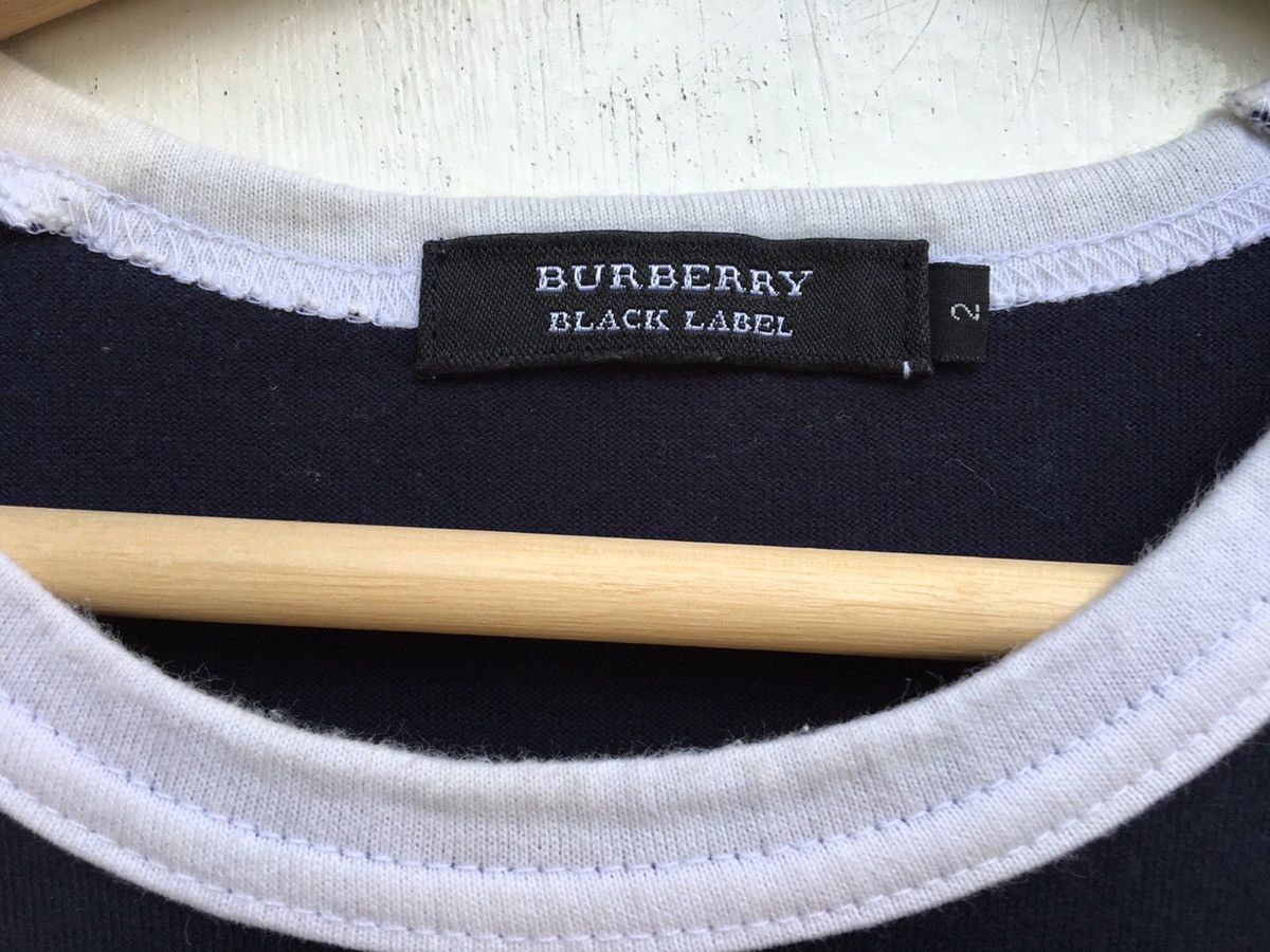 Burberry Vintage Burberry Jet Set Black Label Short Sleeve Size US S / EU 44-46 / 1 - 13 Thumbnail