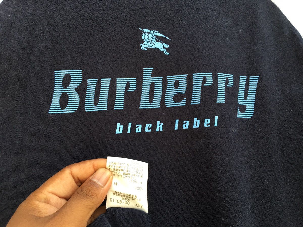 Burberry Vintage Burberry Jet Set Black Label Short Sleeve Size US S / EU 44-46 / 1 - 14 Thumbnail