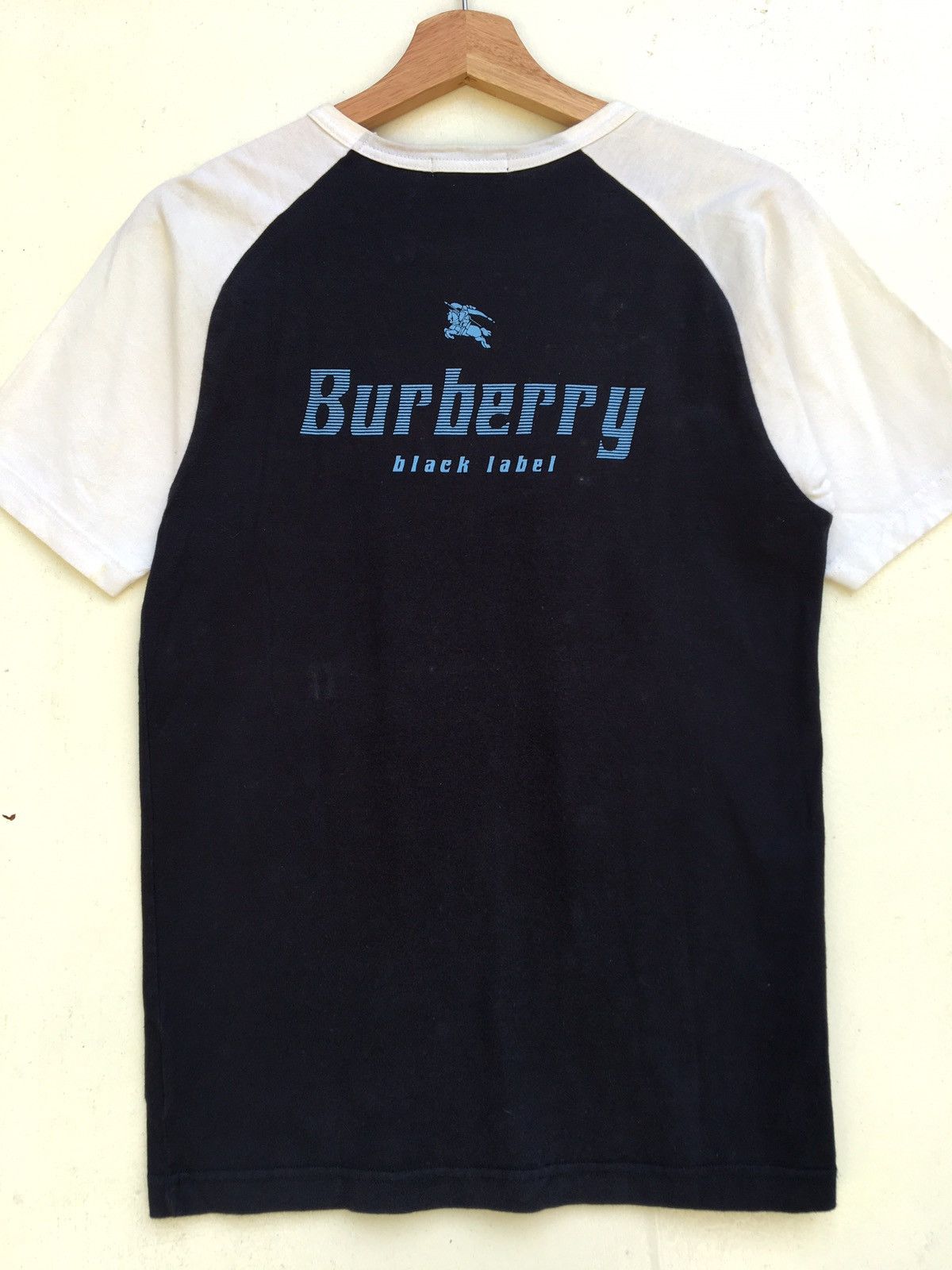 Burberry Vintage Burberry Jet Set Black Label Short Sleeve Size US S / EU 44-46 / 1 - 4 Thumbnail