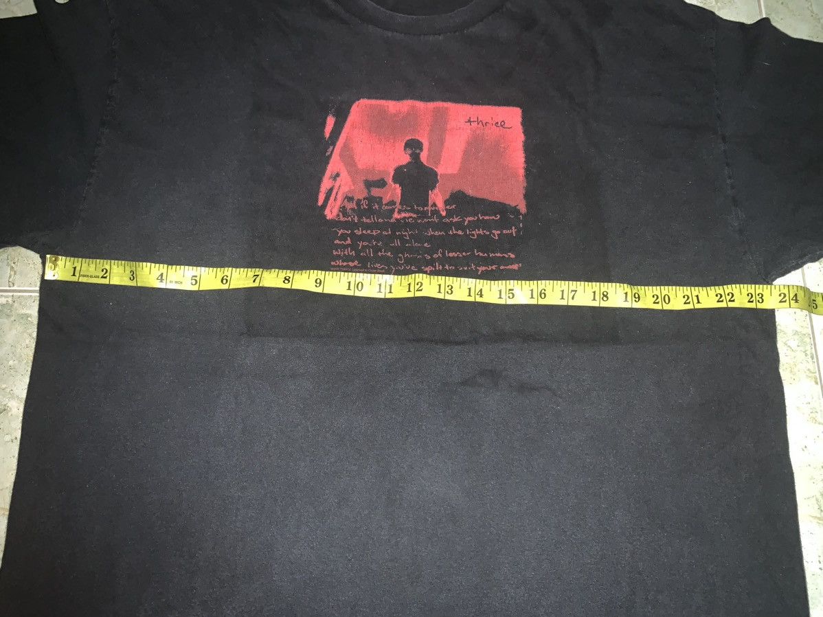 Band Tees VINTAGE POP PUNK BAND THRICE Rare!!!00’s Size US M / EU 48-50 / 2 - 7 Thumbnail