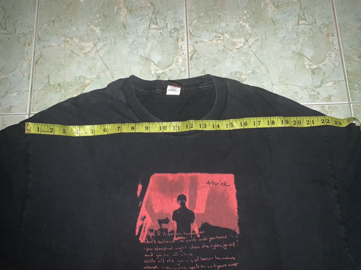 Band Tees VINTAGE POP PUNK BAND THRICE Rare!!!00’s Size US M / EU 48-50 / 2 - 10 Thumbnail