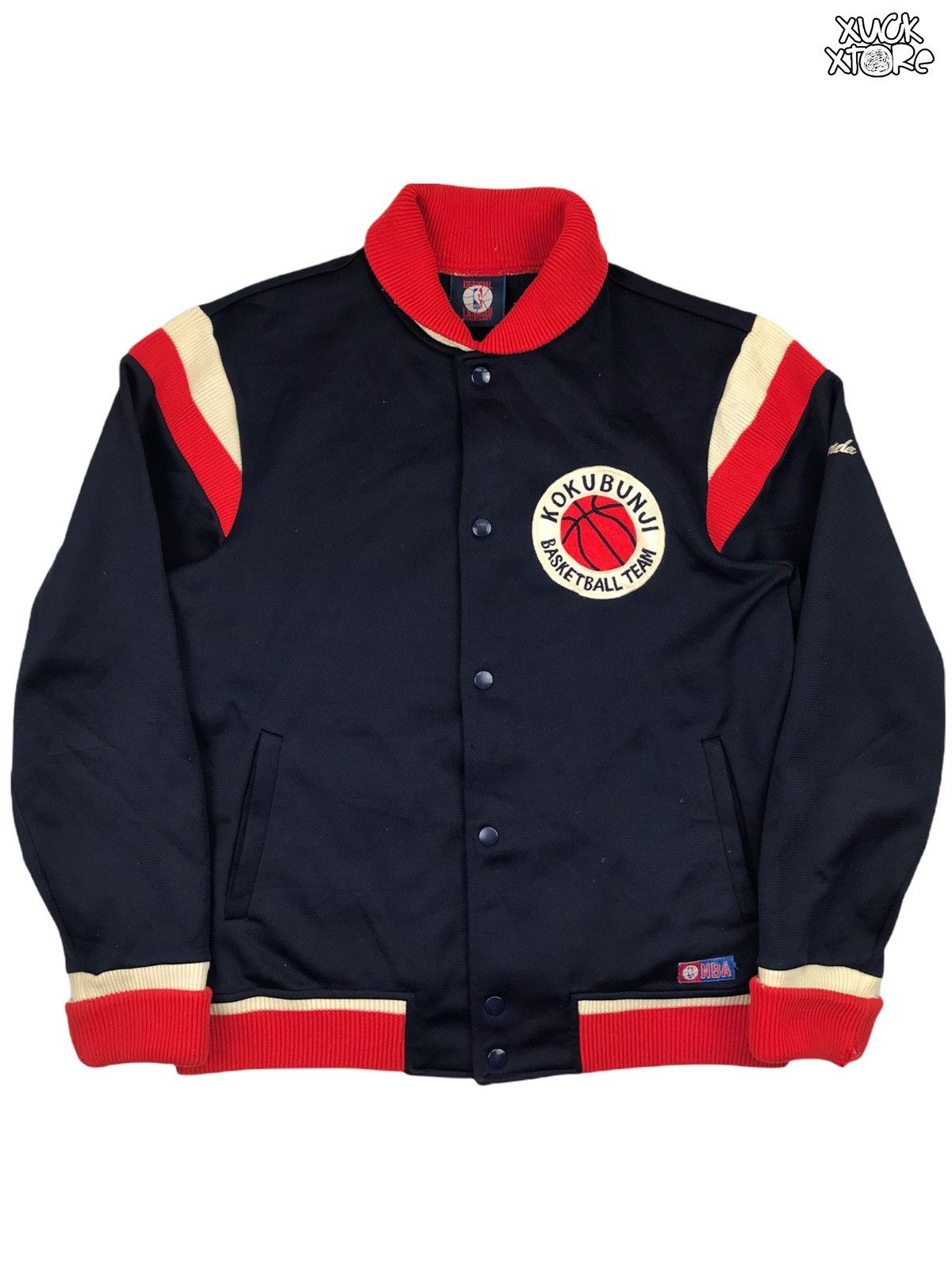 BESTOFFER VTG NBA Kokubunji Basketball Team Varsity Jacket