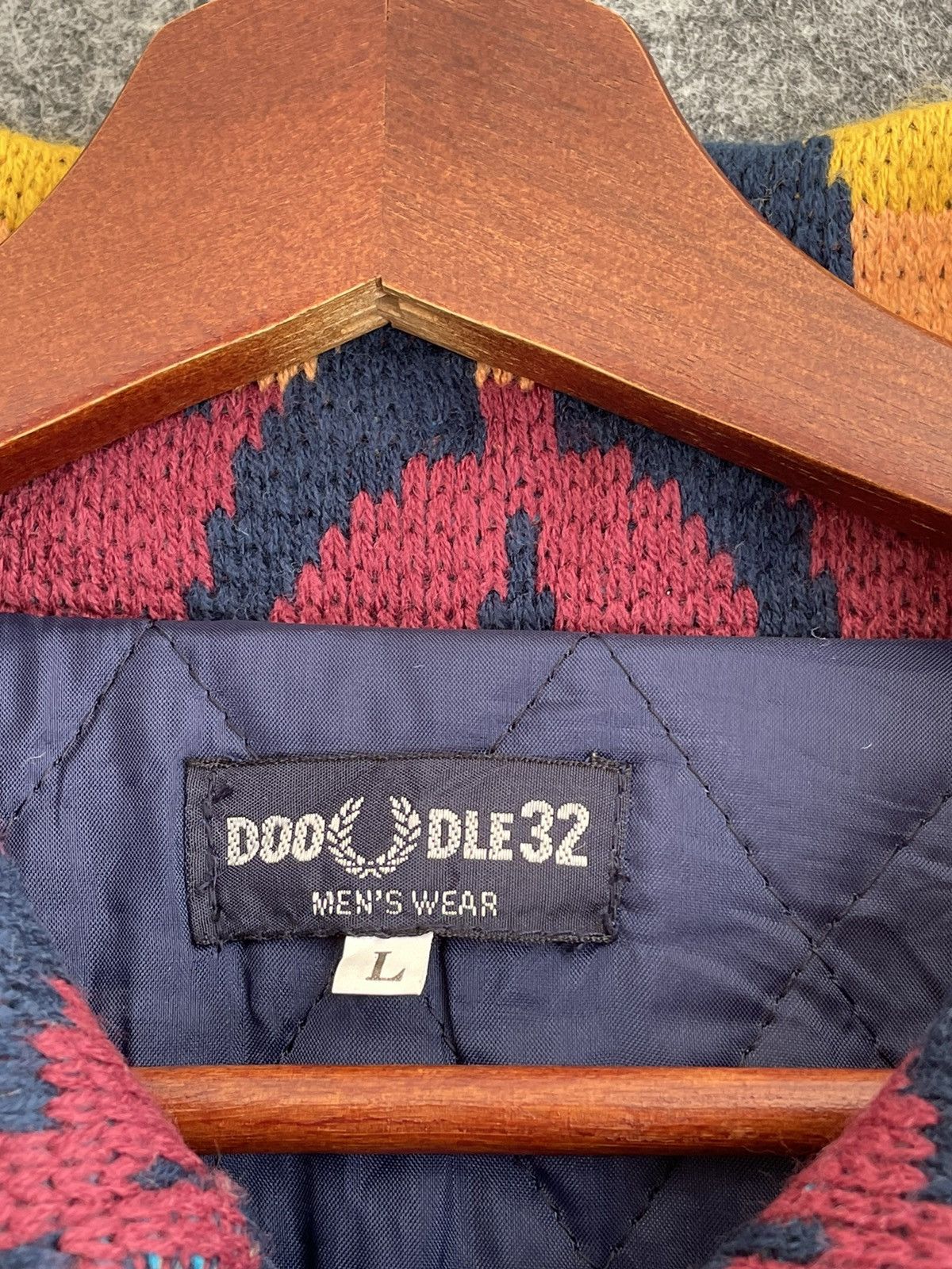 Japanese Brand × Vintage VINTAGE DOODLE 32 AZTEC JACKET Size US L / EU 52-54 / 3 - 6 Thumbnail