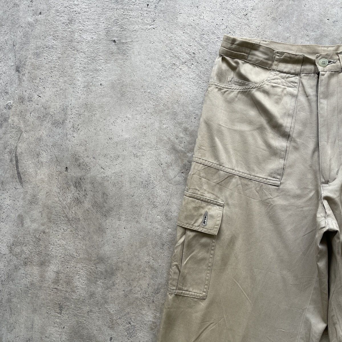 Japanese Brand W28🔥 Japanese Vintage Faded Cargo Pants 8 Pocket Tactical Size US 28 / EU 44 - 5 Thumbnail