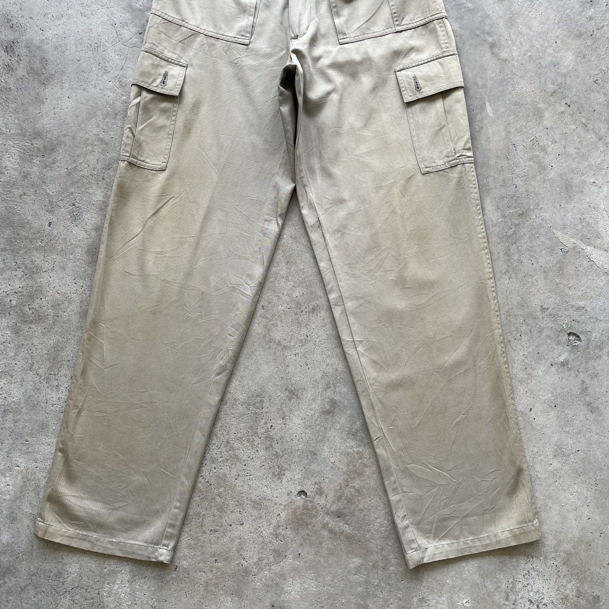 Japanese Brand W28🔥 Japanese Vintage Faded Cargo Pants 8 Pocket Tactical Size US 28 / EU 44 - 4 Thumbnail