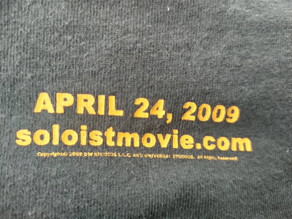 Vintage 💥LAST CALL💥 The Soloist Movie Tee Size US XL / EU 56 / 4 - 4 Thumbnail