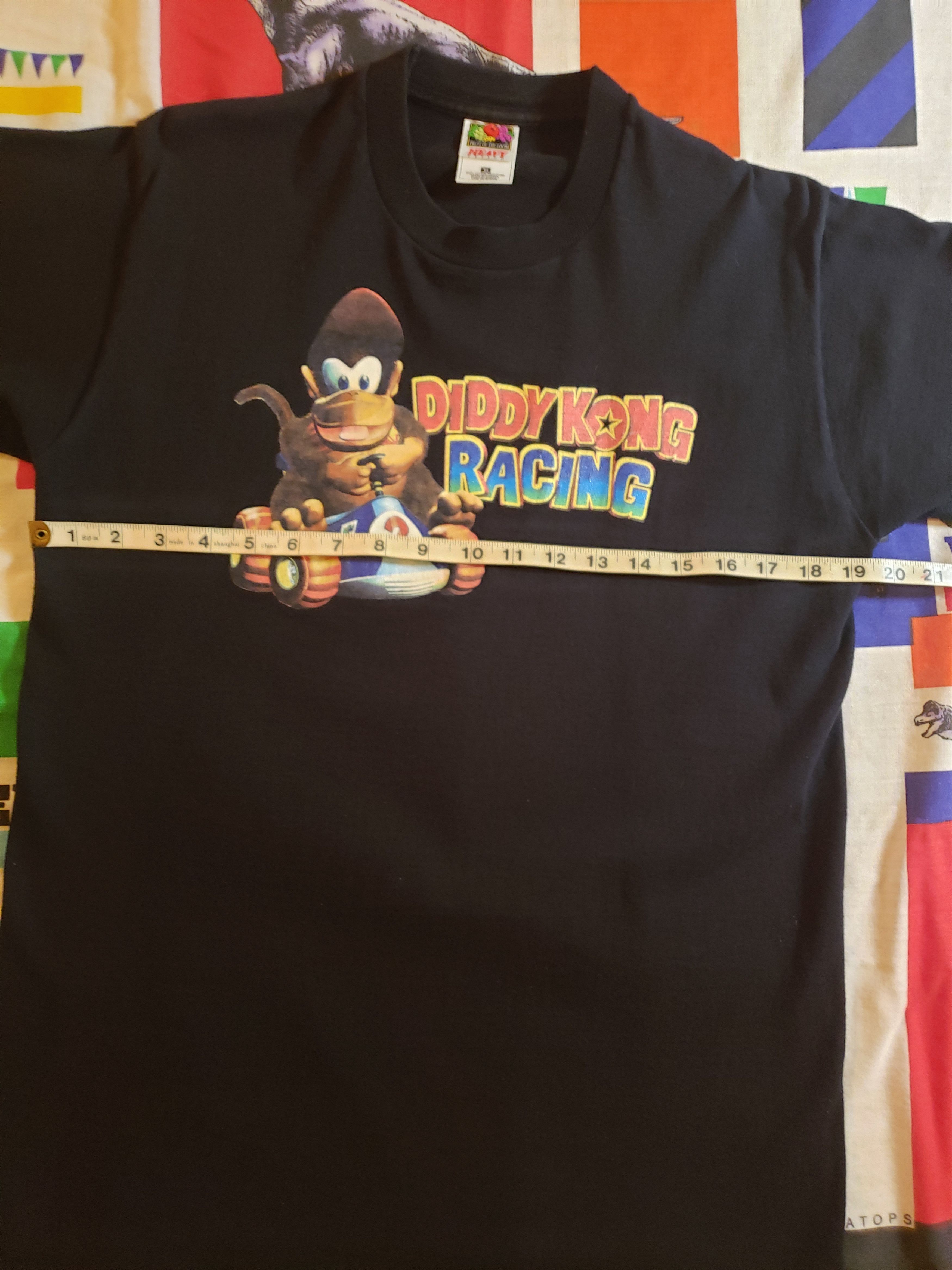 Nintendo × Vintage Vintage N64 Diddy Kong Racing Promo Shirt Size US M / EU 48-50 / 2 - 4 Thumbnail