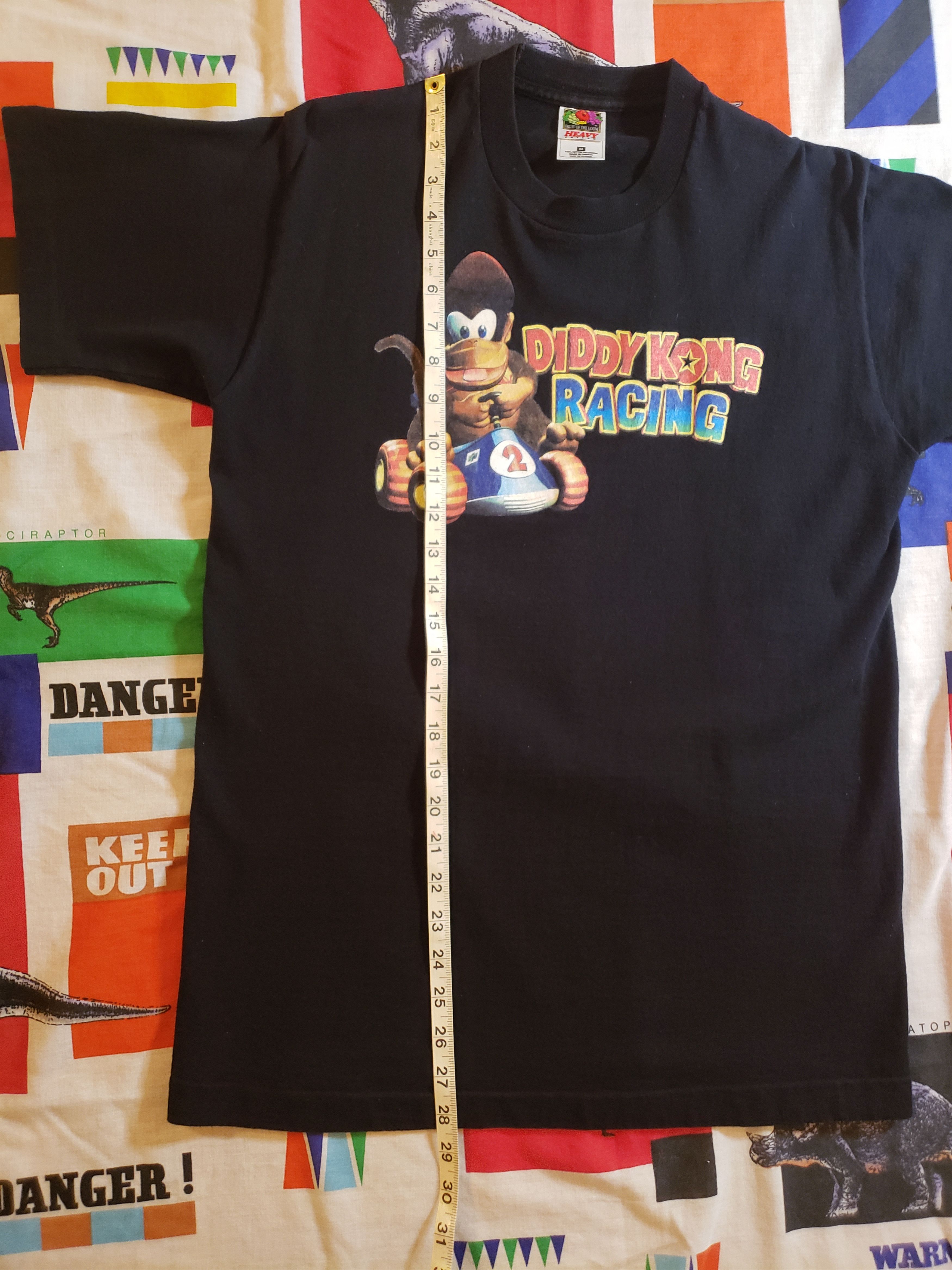 Nintendo × Vintage Vintage N64 Diddy Kong Racing Promo Shirt Size US M / EU 48-50 / 2 - 3 Thumbnail