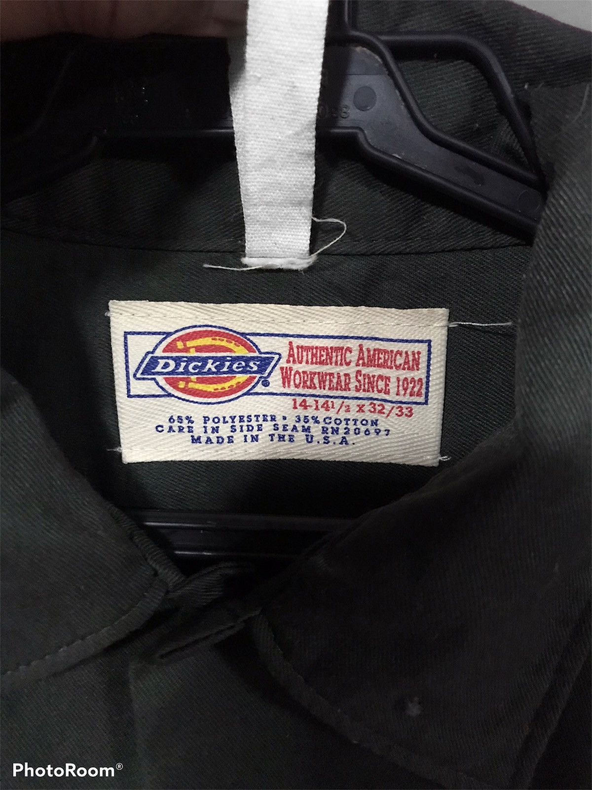 Dickies DICKIES GREEN SIZE M SHIRT BUTTON UP USA Size US M / EU 48-50 / 2 - 3 Thumbnail