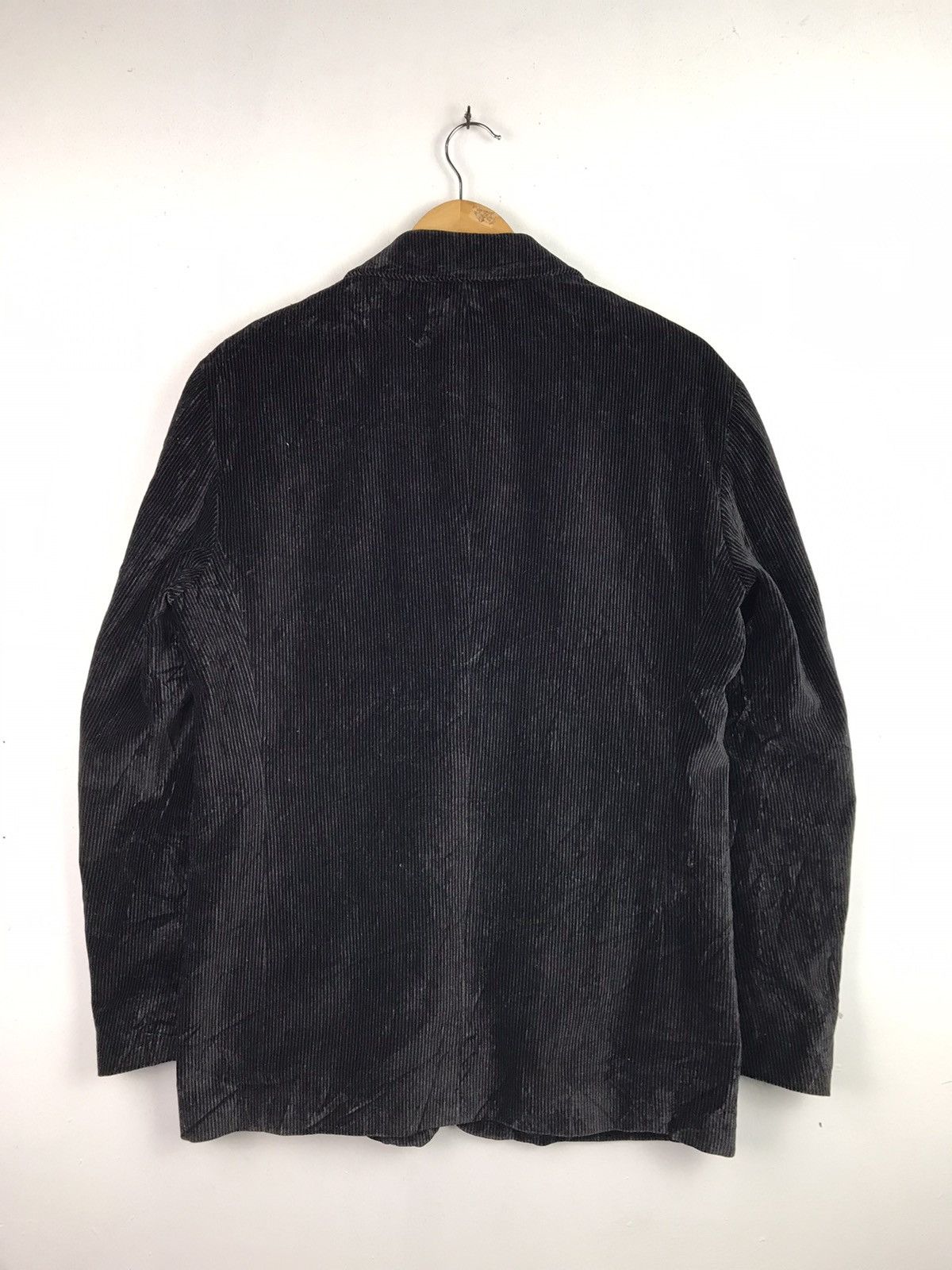 Emporio Armani Emporio Armani Black velvet jacket Size US L / EU 52-54 / 3 - 2 Thumbnail