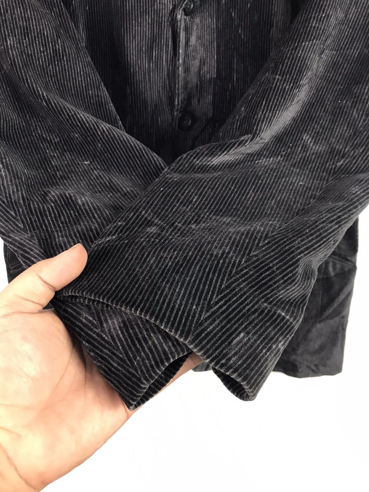 Emporio Armani Emporio Armani Black velvet jacket Size US L / EU 52-54 / 3 - 7 Thumbnail