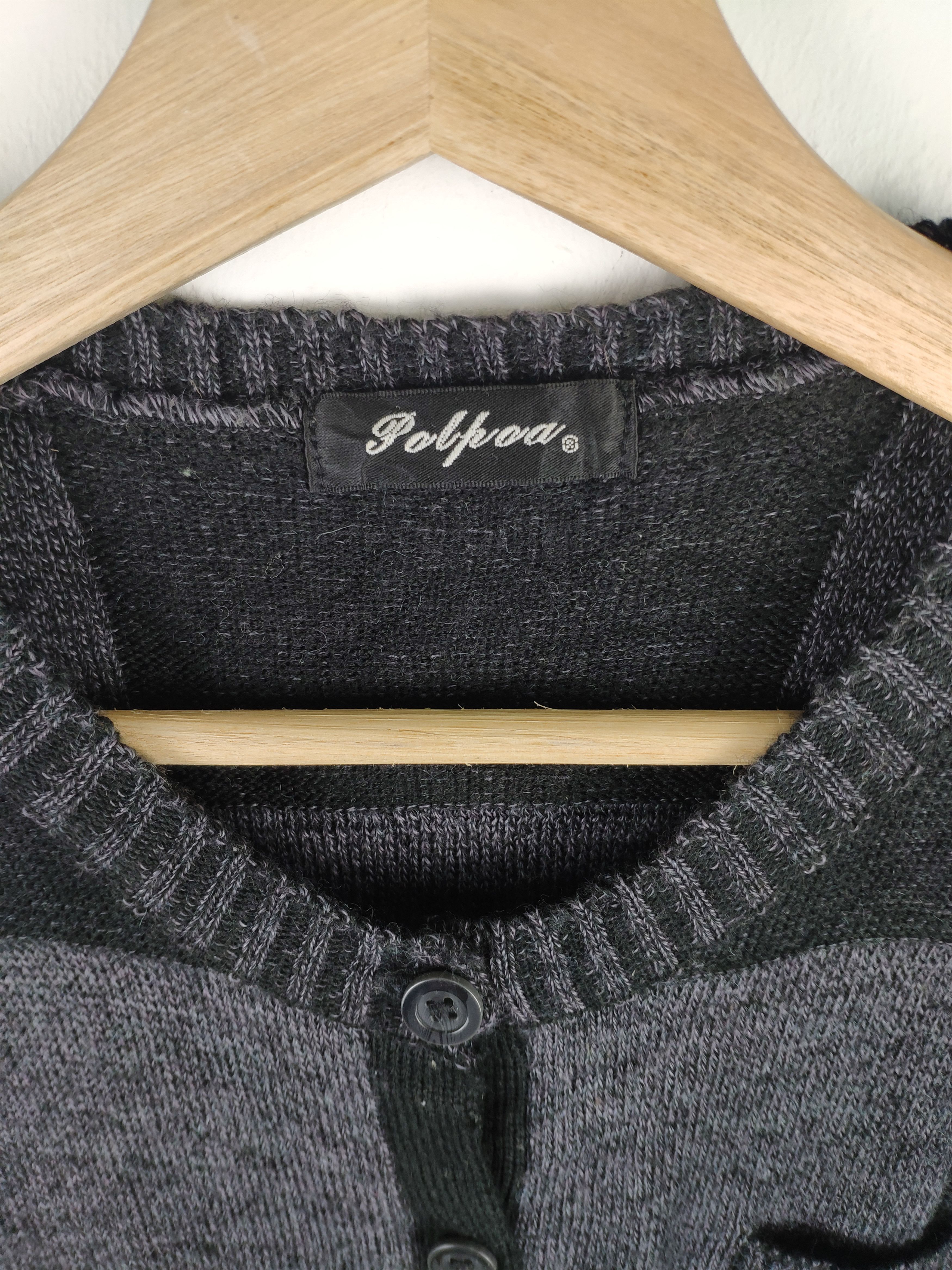 Aran Isles Knitwear × Japanese Brand × Vintage Vintage Wool Knit Vest Patchwork Kapital Boro Style Size US XS / EU 42 / 0 - 4 Thumbnail