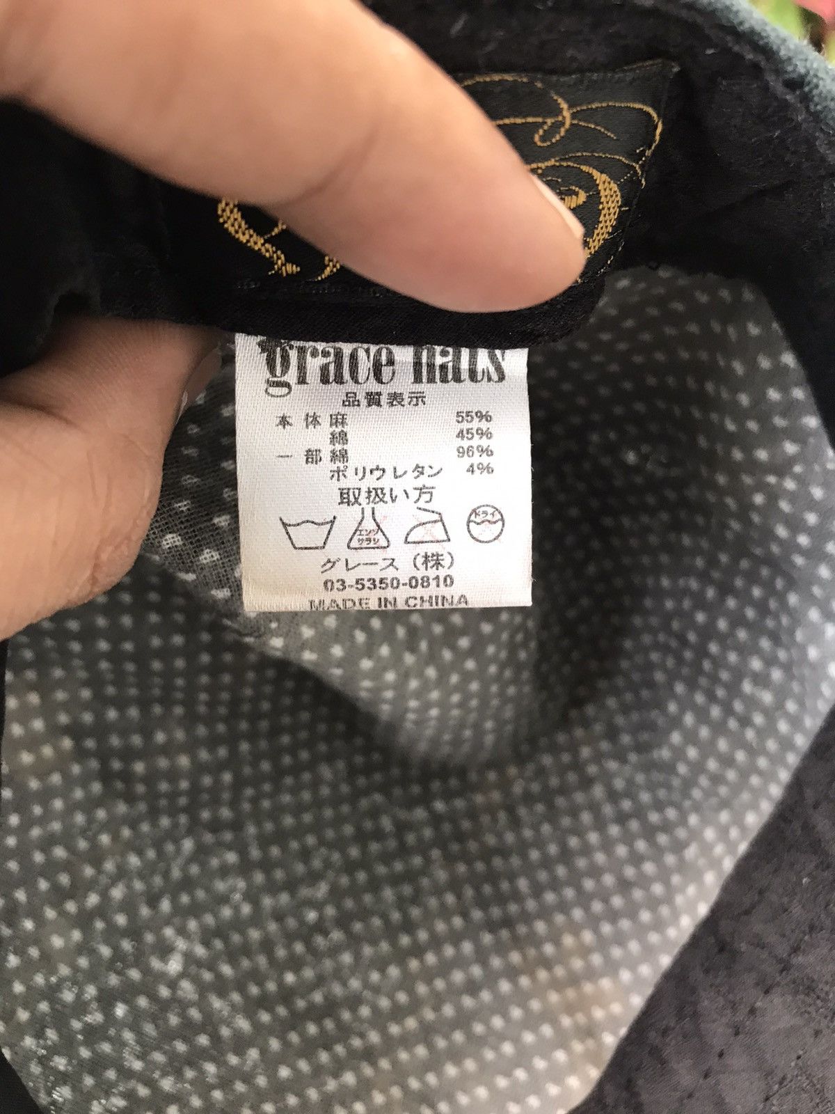Japanese Brand BOLD GRACE HATS FLAT CAP NEWSBOY IVY SASHIKO Size ONE SIZE - 8 Thumbnail