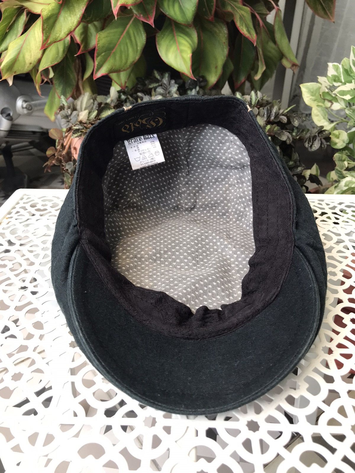 Japanese Brand BOLD GRACE HATS FLAT CAP NEWSBOY IVY SASHIKO Size ONE SIZE - 7 Thumbnail
