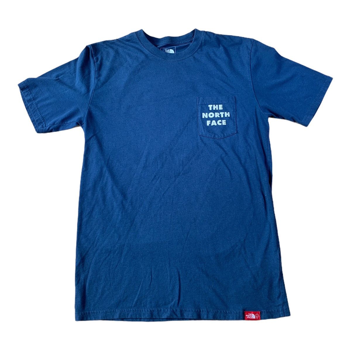 The North Face × Vintage The North Face Pocket T Shirt Made From Recycled Bottles Size US S / EU 44-46 / 1 - 1 Thumbnail