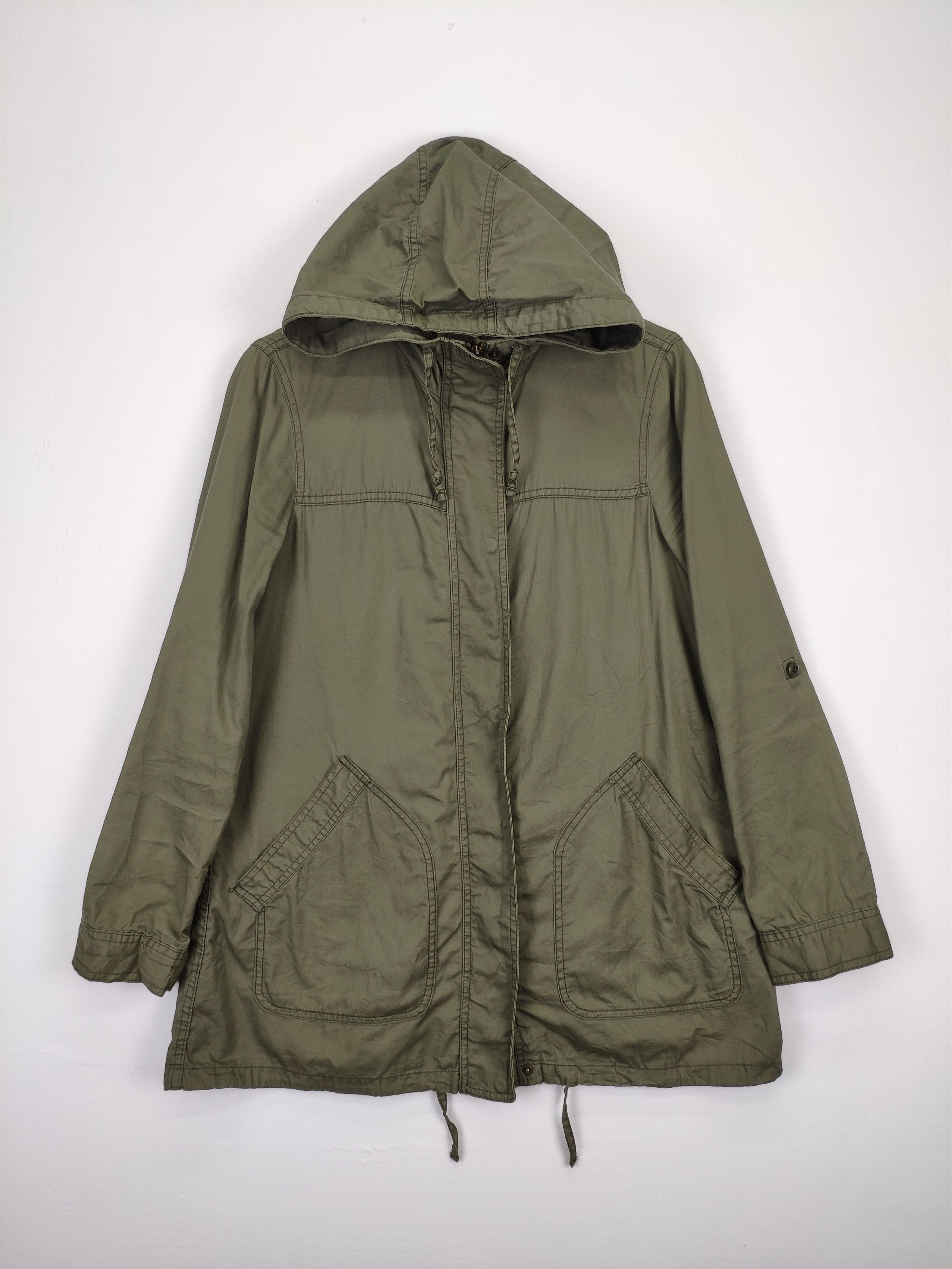 Japanese Brand × Uniqlo Uniqlo Jacket Military Hooded Original Garment Size US M / EU 48-50 / 2 - 1 Thumbnail
