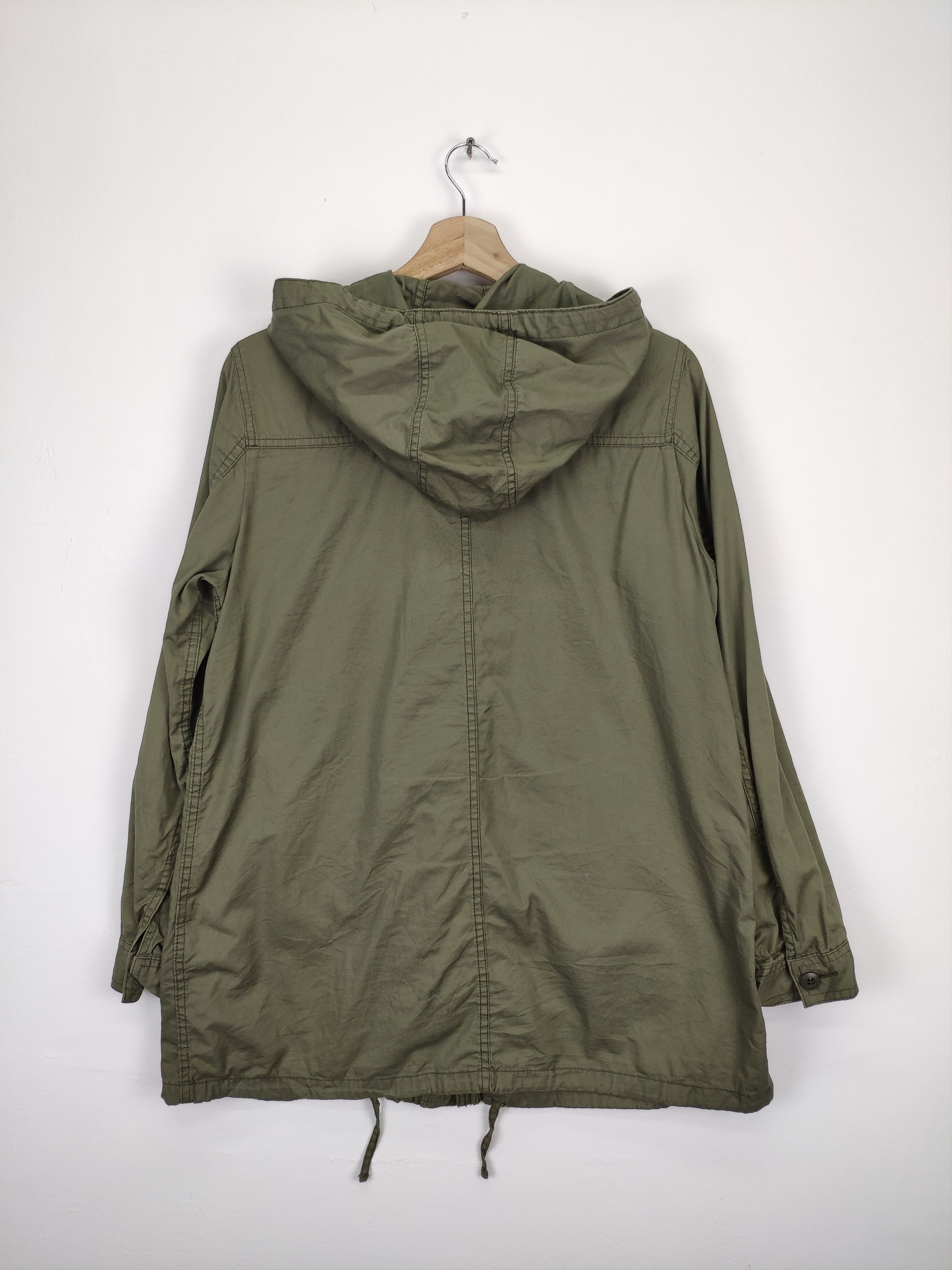 Japanese Brand × Uniqlo Uniqlo Jacket Military Hooded Original Garment Size US M / EU 48-50 / 2 - 12 Thumbnail