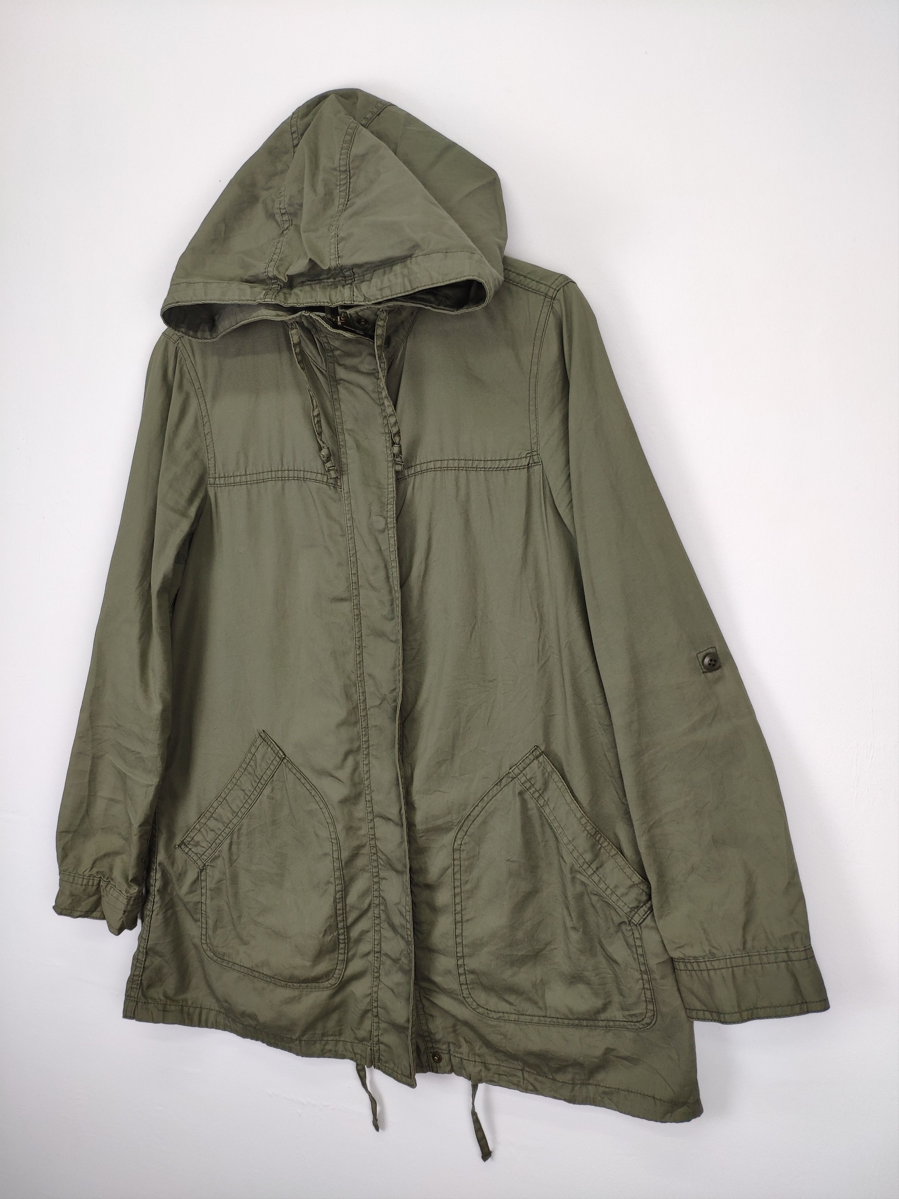 Japanese Brand × Uniqlo Uniqlo Jacket Military Hooded Original Garment Size US M / EU 48-50 / 2 - 2 Thumbnail