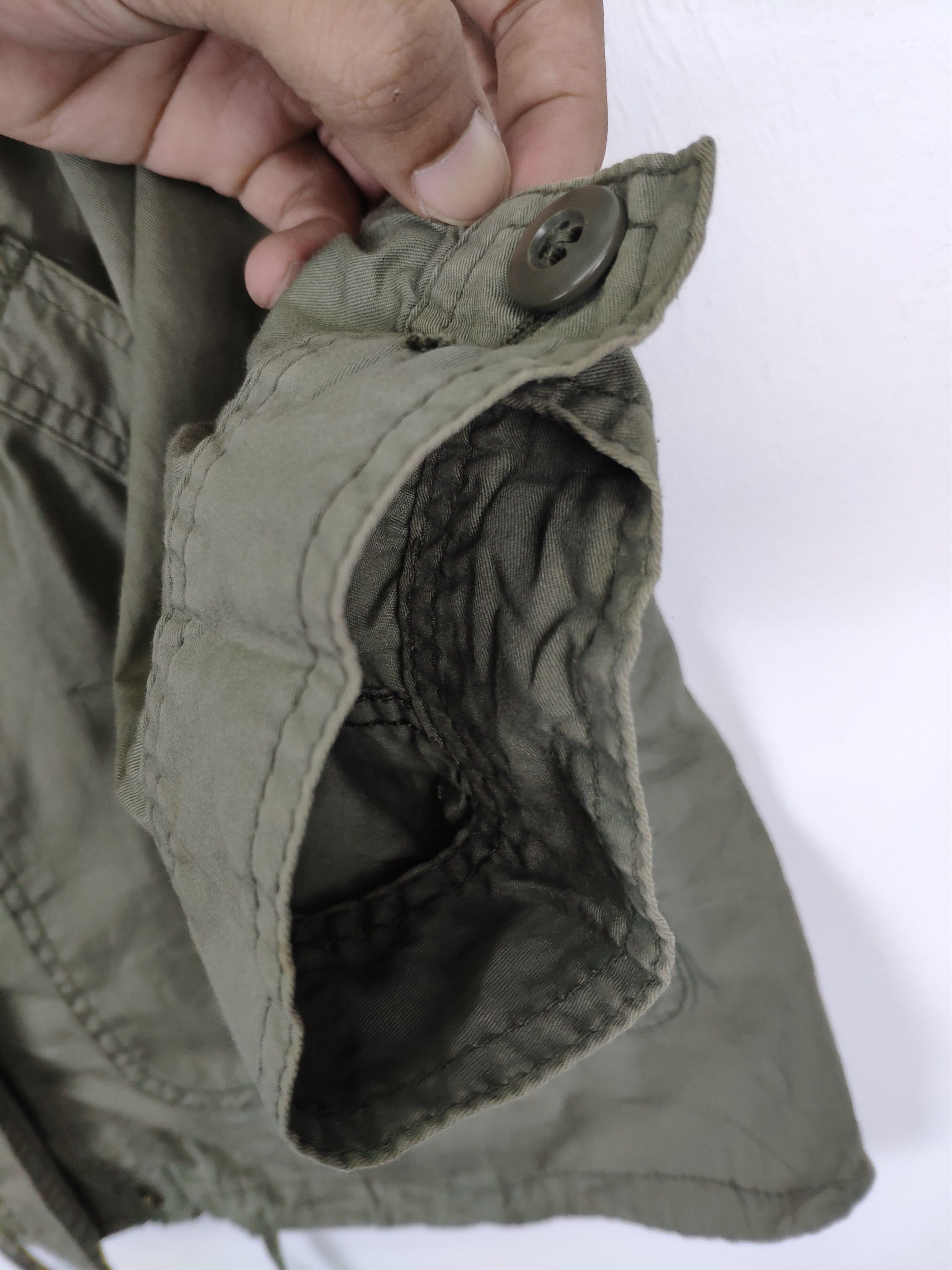 Japanese Brand × Uniqlo Uniqlo Jacket Military Hooded Original Garment Size US M / EU 48-50 / 2 - 4 Thumbnail