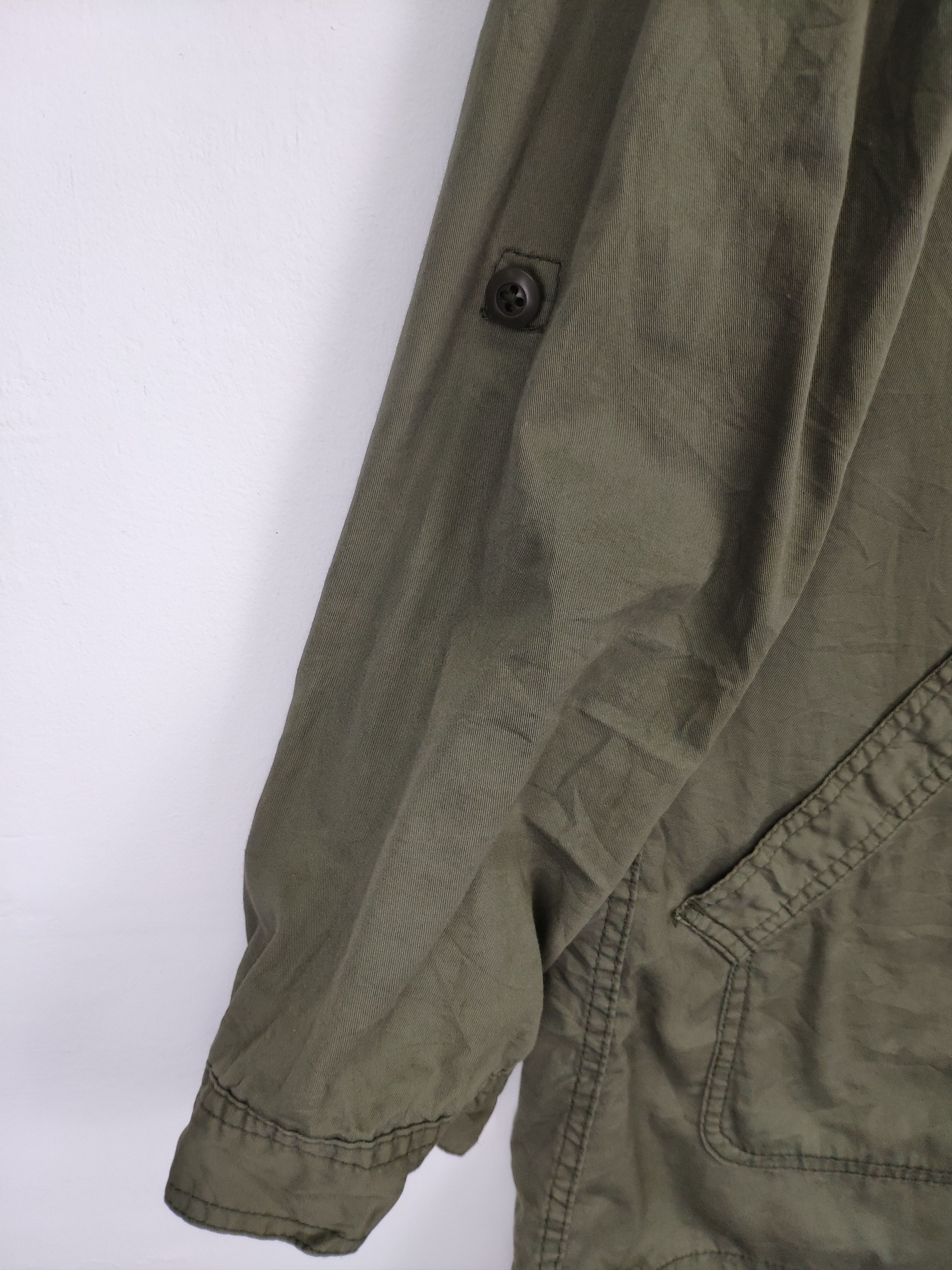 Japanese Brand × Uniqlo Uniqlo Jacket Military Hooded Original Garment Size US M / EU 48-50 / 2 - 7 Thumbnail