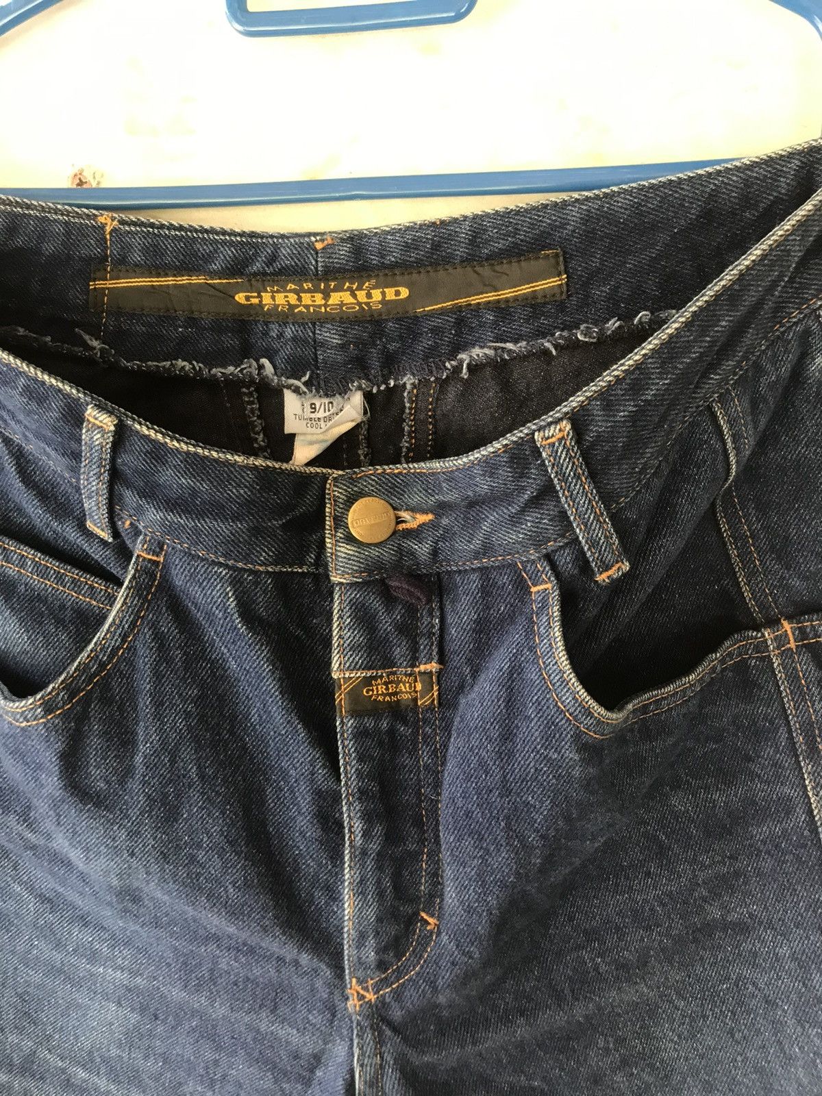 Marithe + Francois Girbaud VINTAGE MARITHE FRANCOIS GIRBAUD BLUE JEANS Size US 30 / EU 46 - 4 Thumbnail