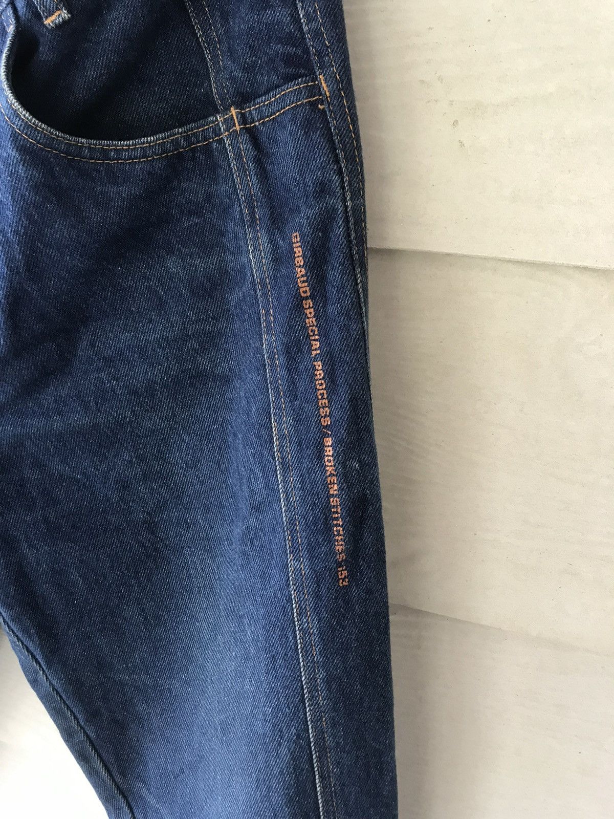 Marithe + Francois Girbaud VINTAGE MARITHE FRANCOIS GIRBAUD BLUE JEANS Size US 30 / EU 46 - 6 Thumbnail