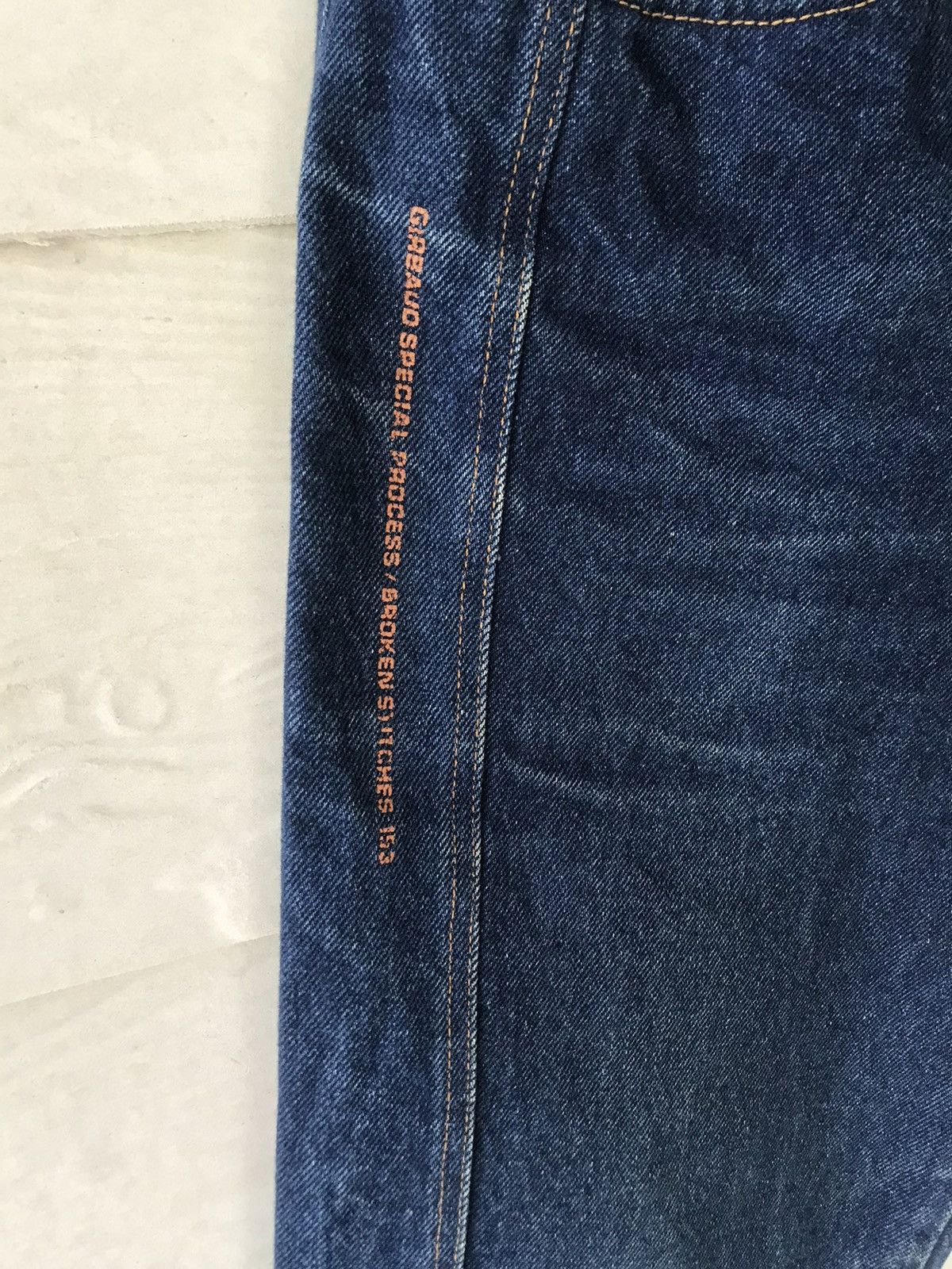 Marithe + Francois Girbaud VINTAGE MARITHE FRANCOIS GIRBAUD BLUE JEANS Size US 30 / EU 46 - 5 Thumbnail