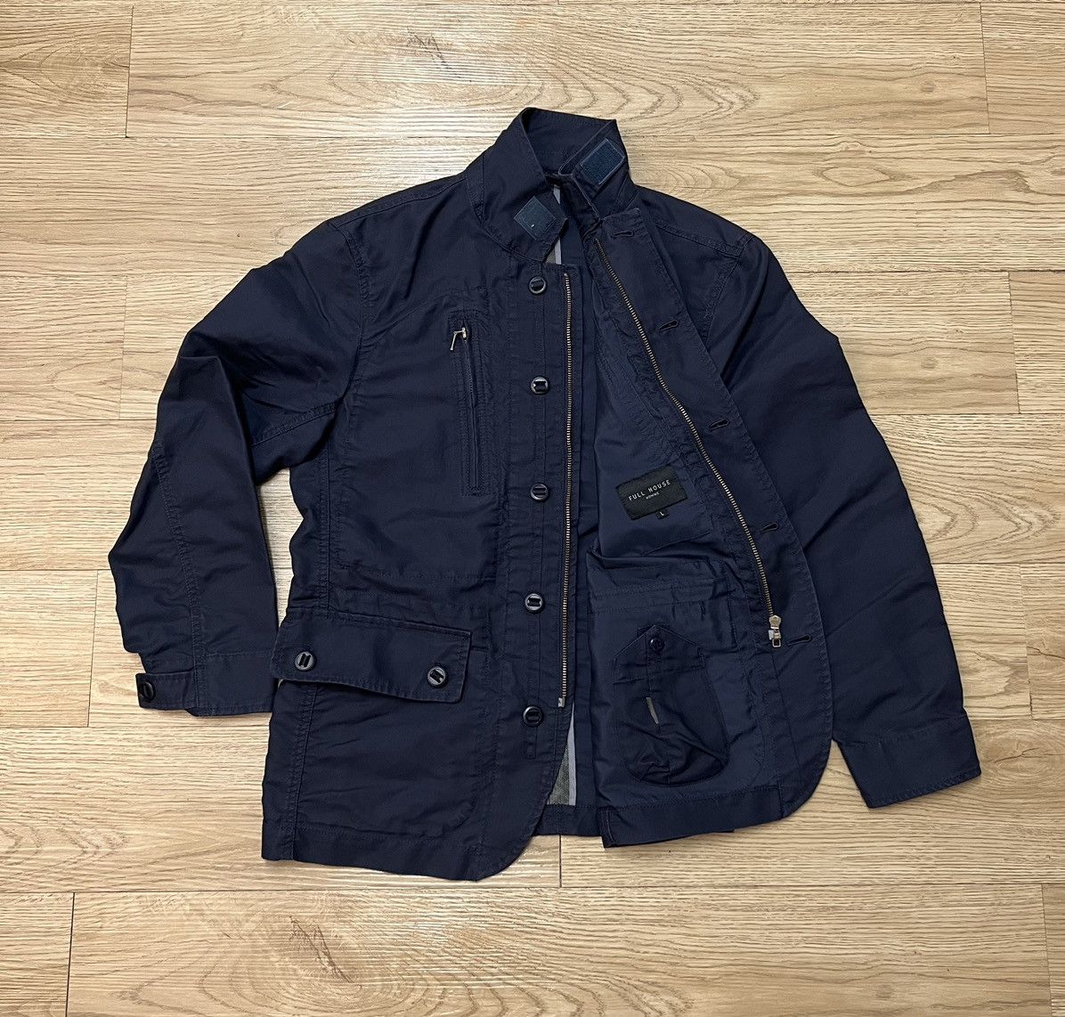 image of Seditionaries Full House Homme Japan Jacket in Navy, Men's (Size Large)