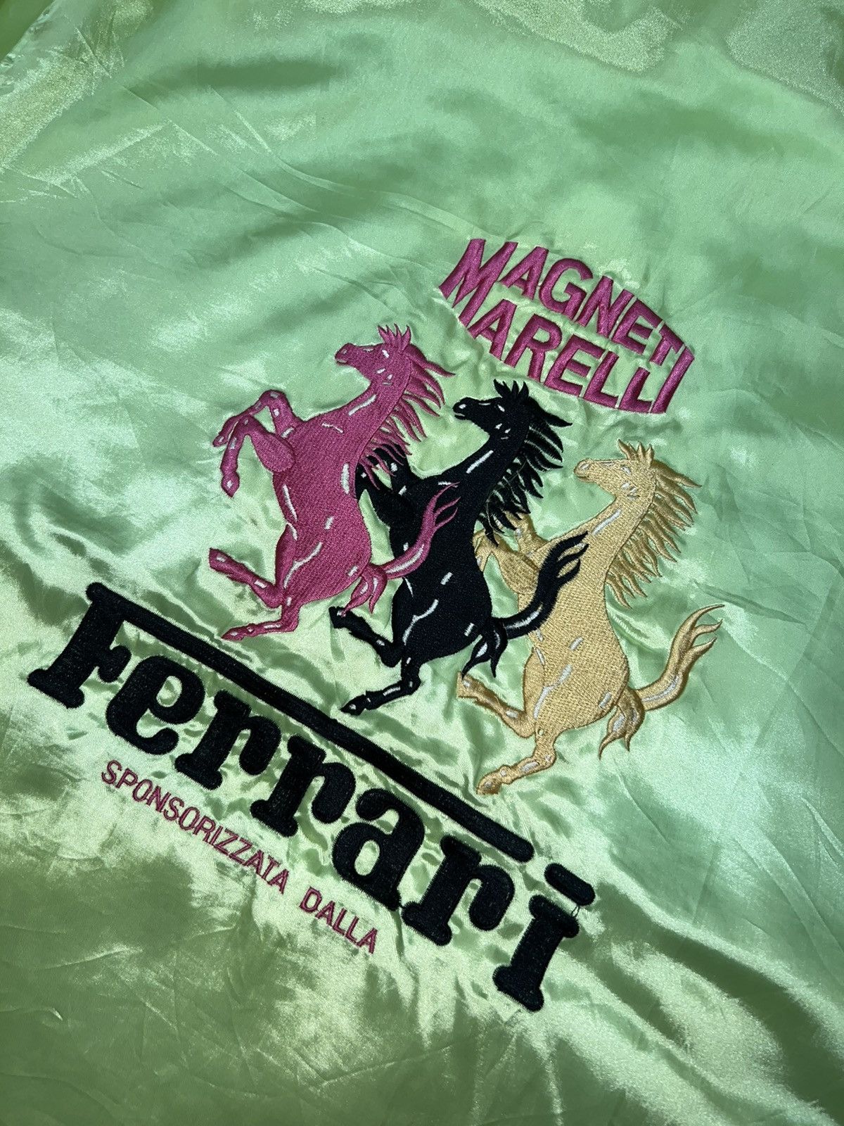Ferrari Vintage Magneti Marelli Ferrari Grandprix Team Long Jacket Size US L / EU 52-54 / 3 - 8 Thumbnail