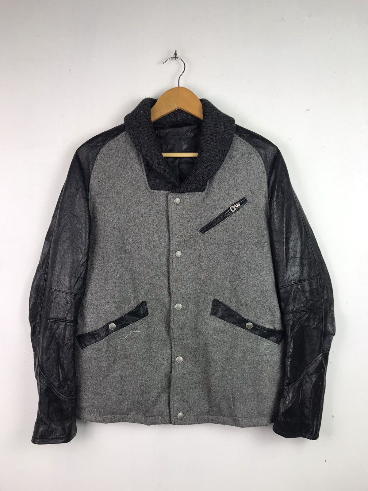 Cafe Racers Wool leather jacket rare design