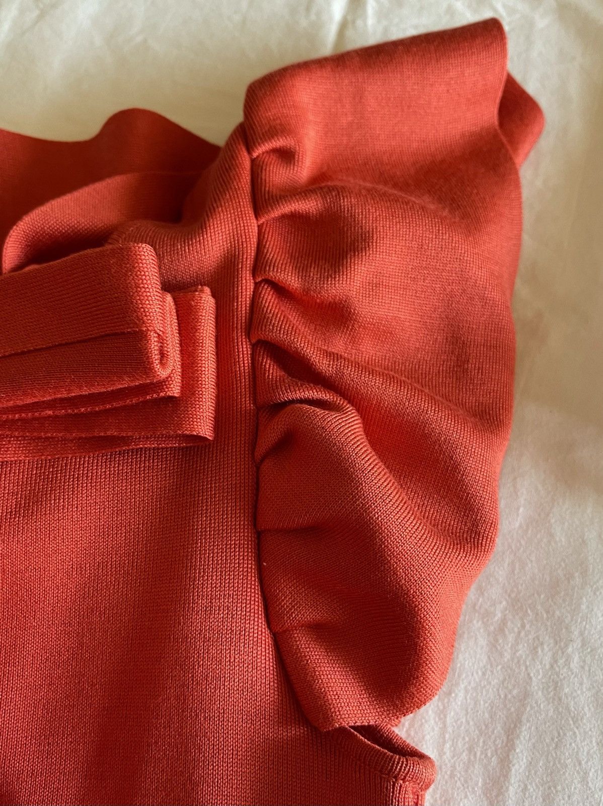 Dior Coral Orange Pure Silk Dior Top Size S / US 4 / IT 40 - 4 Thumbnail