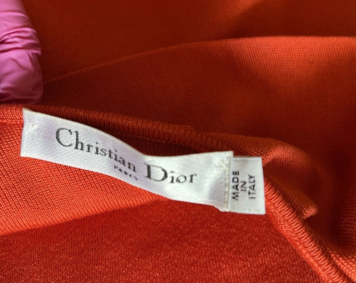 Dior Coral Orange Pure Silk Dior Top Size S / US 4 / IT 40 - 5 Thumbnail