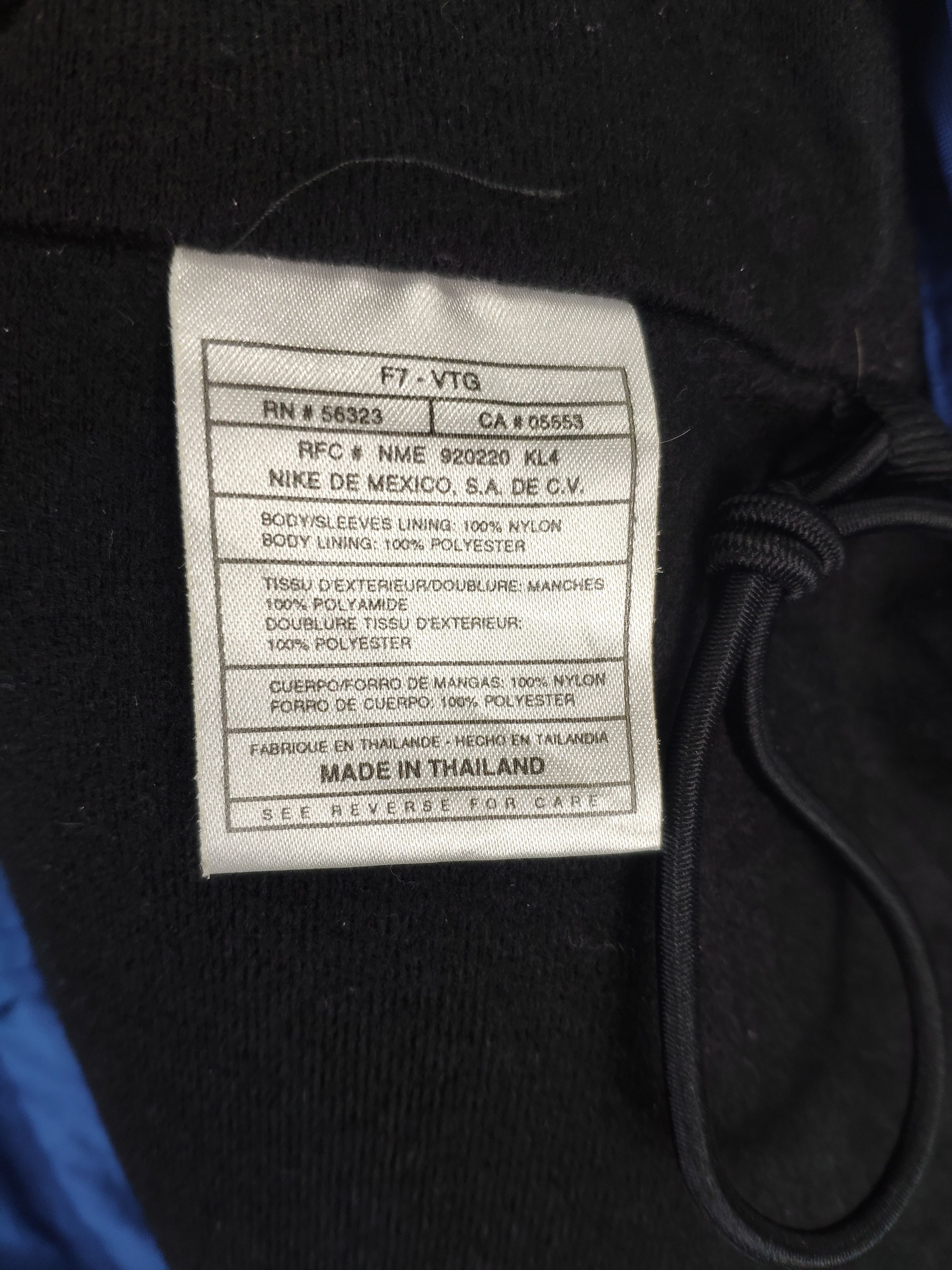 Nike × Vintage Vintage 90s Nike Jacket Size US L / EU 52-54 / 3 - 5 Thumbnail
