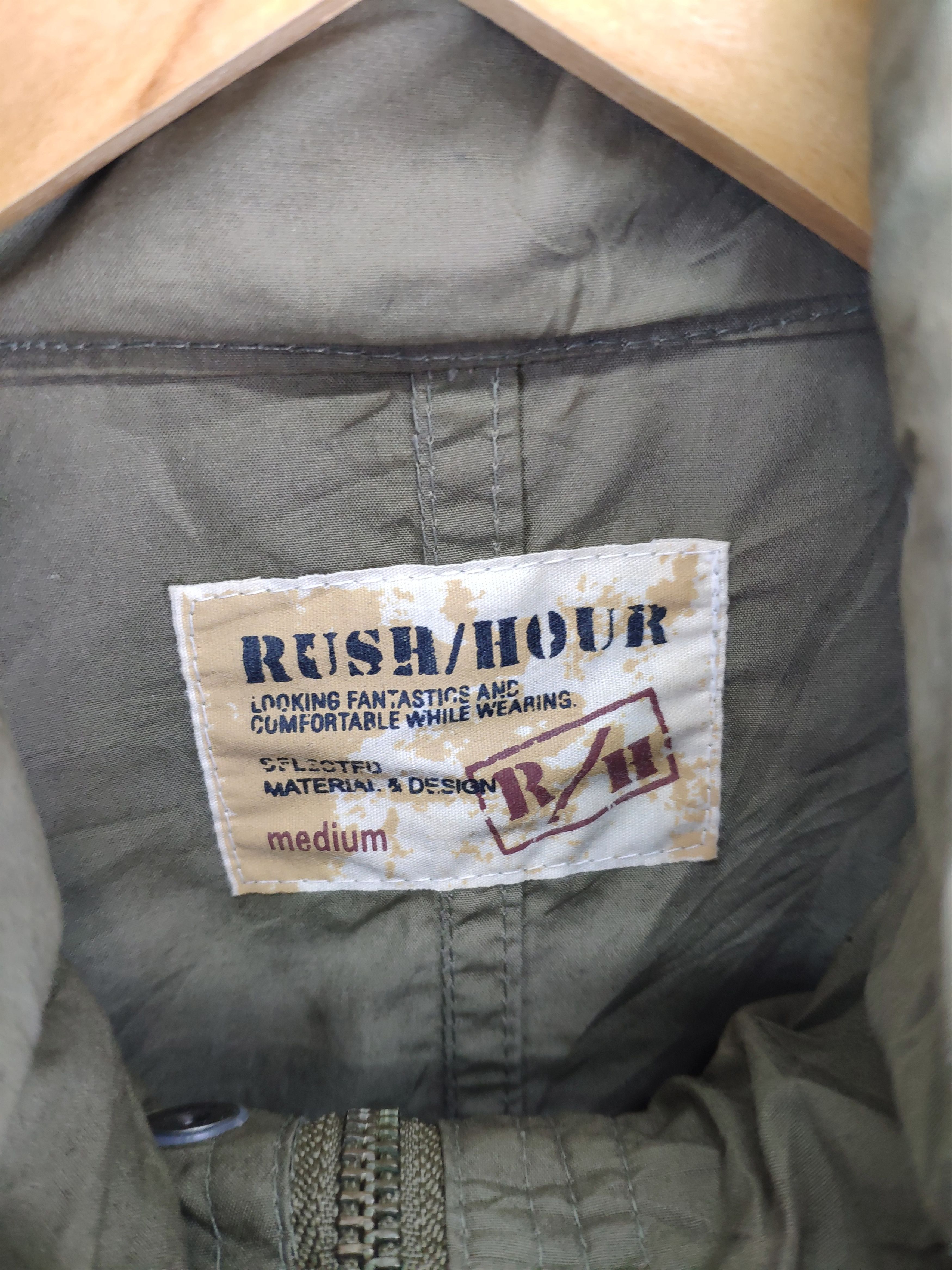 Japanese Brand Vintage M 65 Field Jacket Style by Rush Hour Size US M / EU 48-50 / 2 - 3 Thumbnail