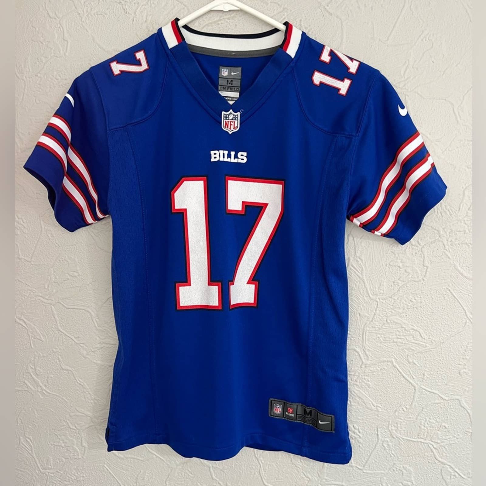 Nike New Nike JOSH ALLEN Youth Medium NFL BUFFALO BILLS JERSEY