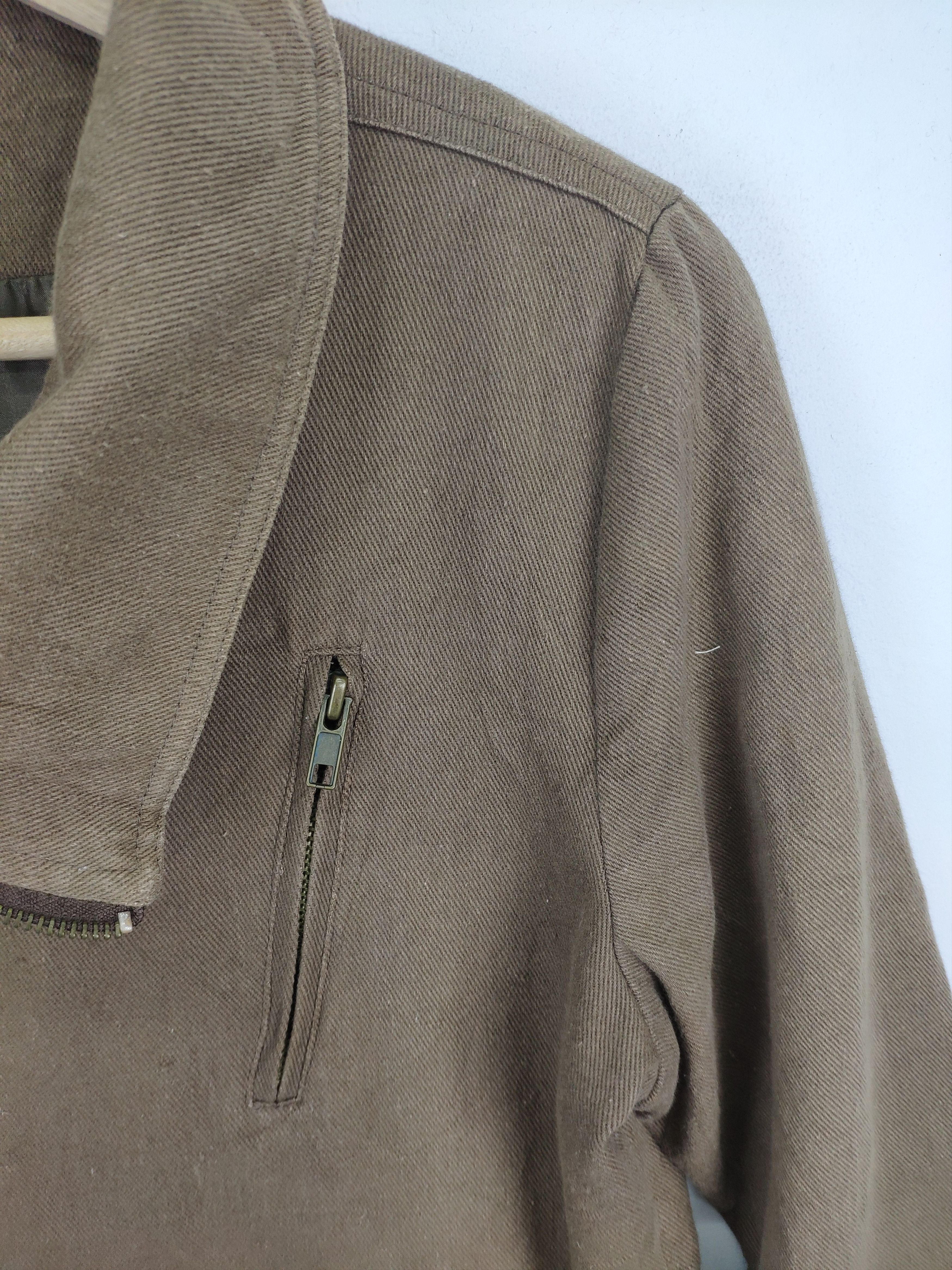 Japanese Brand × Vintage Vintage Cropped Double Collar Punk Jacket Style Size S / US 4 / IT 40 - 14 Thumbnail