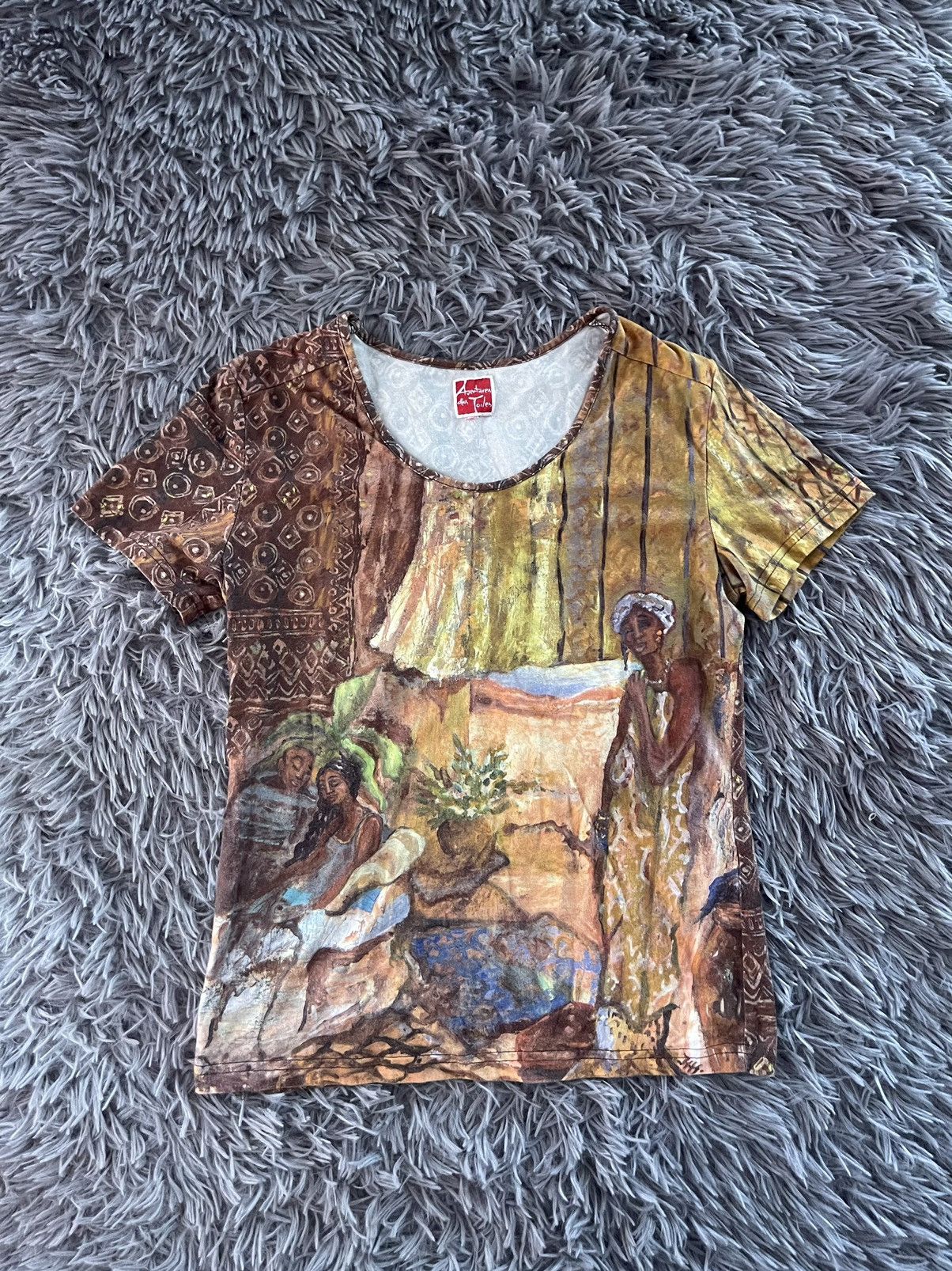 Japanese Brand × Vintage Aventures des toiles 90s JPG style printed graphic t-shirt Size S / US 4 / IT 40 - 6 Thumbnail